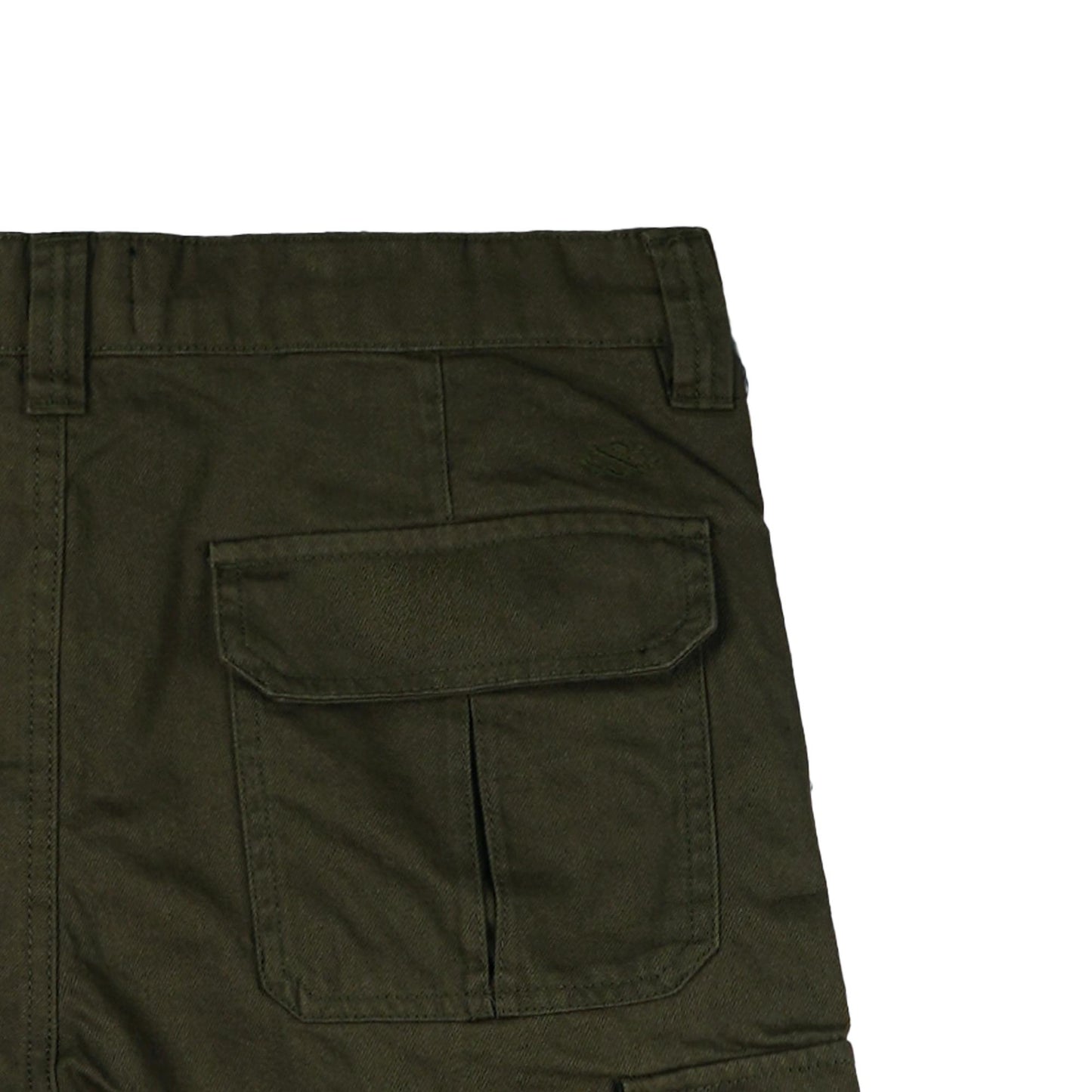Petrol Men's Basic Non-Denim Cargo Short Mid-Rise Fitting 178475 (Fatigue)