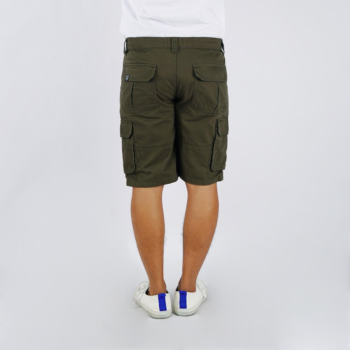 Petrol Men's Basic Non-Denim Cargo Short Mid-Rise Fitting 178475 (Fatigue)