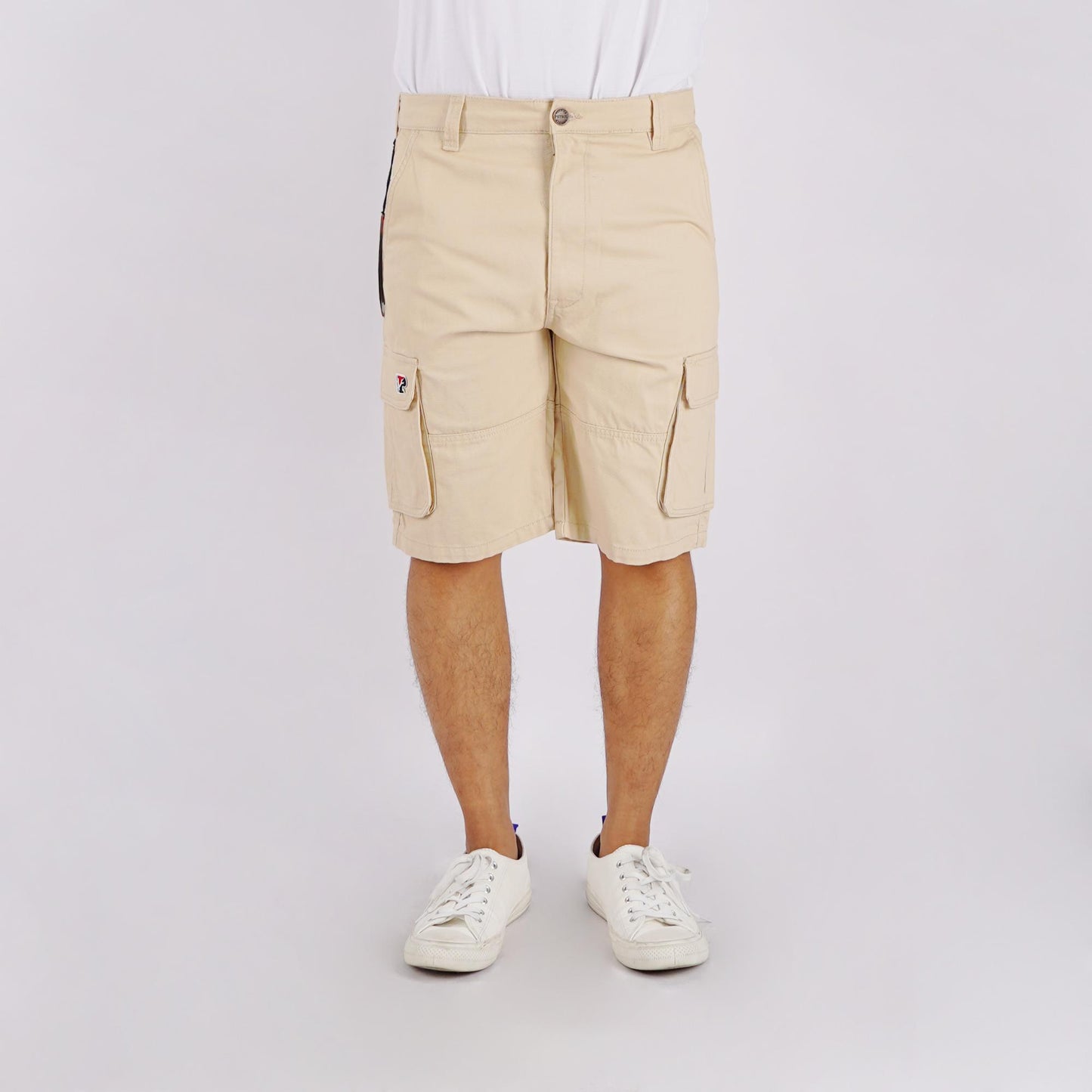 Petrol Men's Basic Non-Denim Cargo Short Mid-Rise Fitting 178442