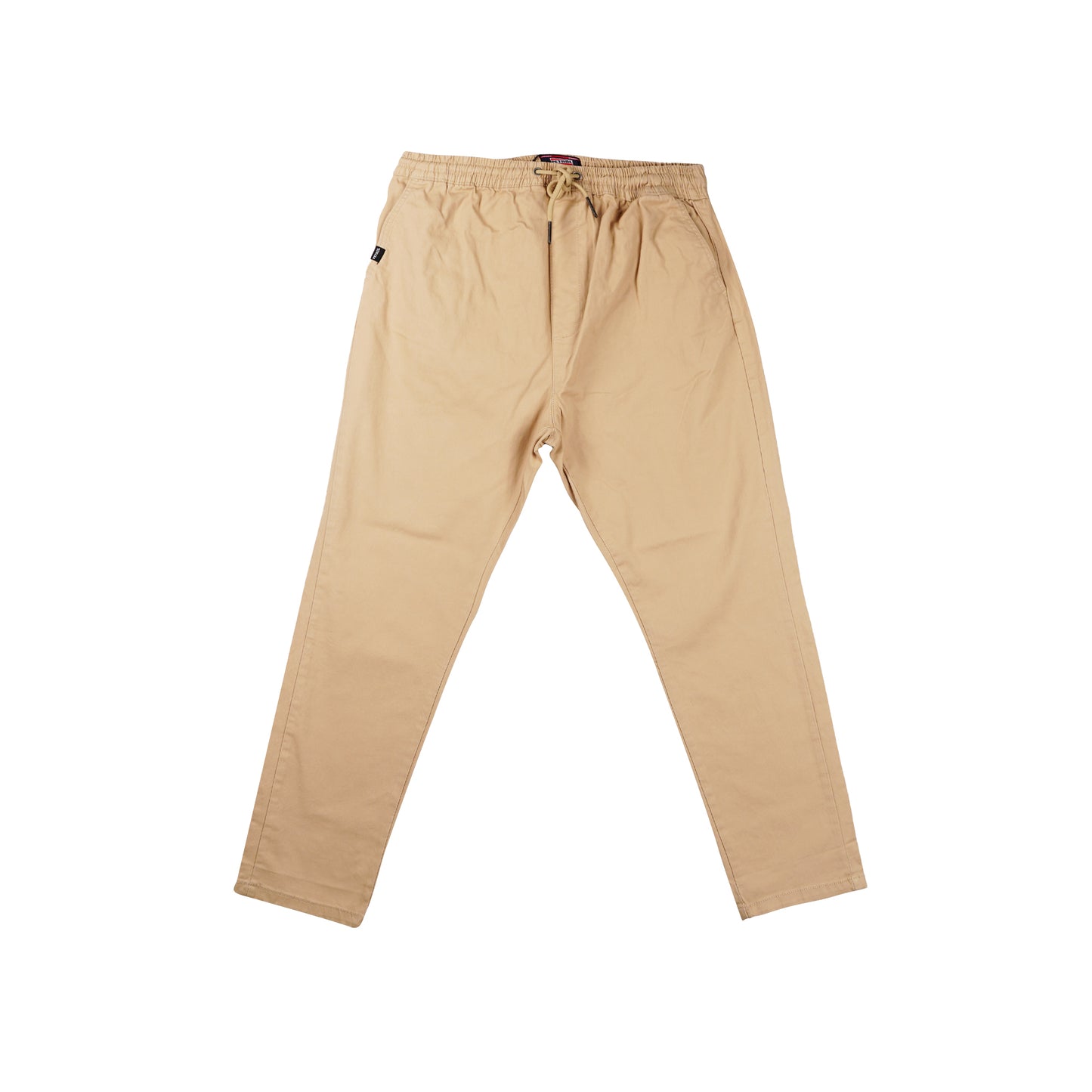 Petrol Men's Non-Denim Stretchable Mid Waist Trendy Fashion Ankle Pants 155934 (Beige)