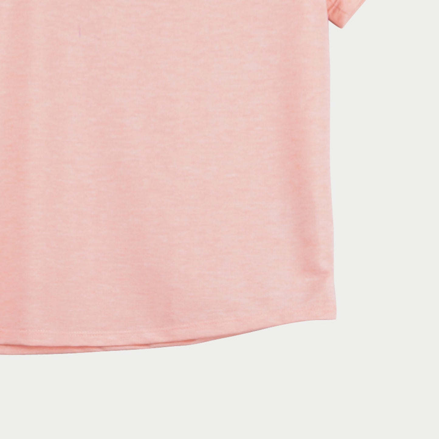 Petrol Ladies Basic Tees Oversized Fitting Terry Fabric 149527-U (Peach)