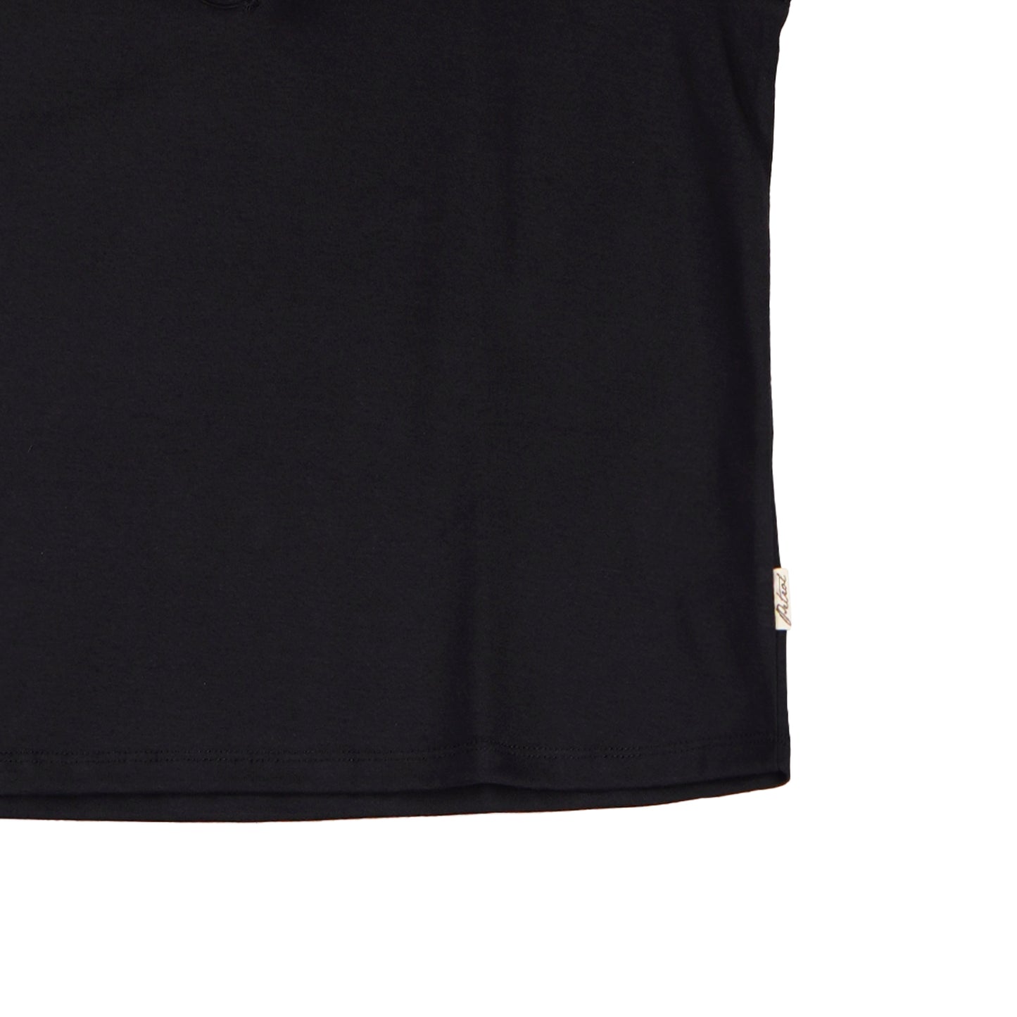 Petrol Ladies Basic Tees Boxy Fitting CVC Jersey Fabric 153271-U (Black)