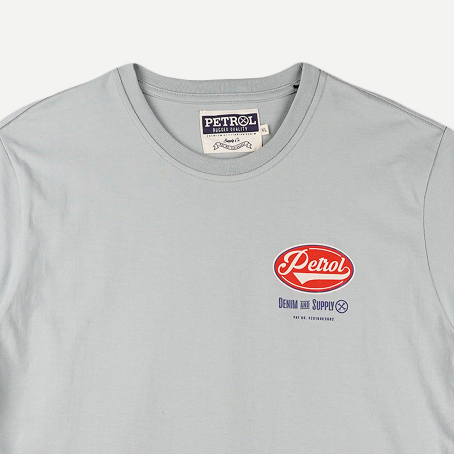 Petrol Men's Basic Tees Slim Fitting CVC Jersey Fabric 163782-U (Sage)