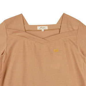 Petrol Ladies Basic Tees Regular Fitting CVC Jersey Fabric 155911-U (Khaki)