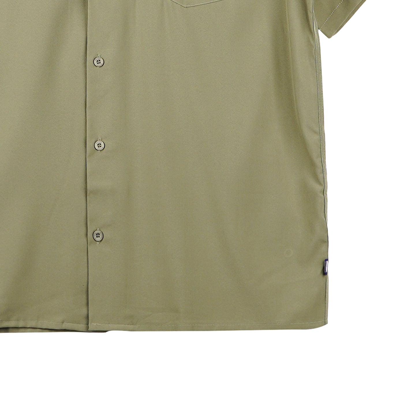 Petrol Men's Basic Collared Woven Shirt Comfort Fitting 156154-U (Light Fatigue)