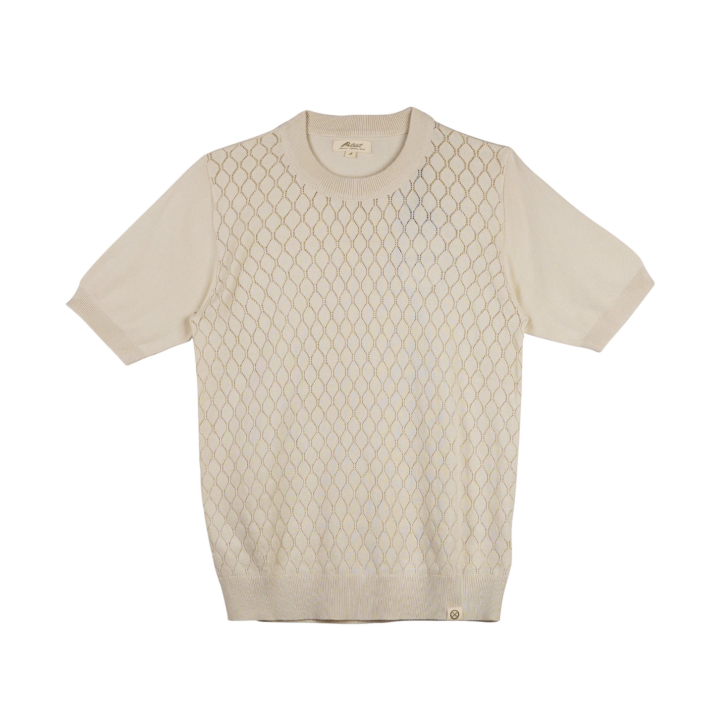 Petrol Ladies Basic Tees Slim Fitting Knitted Fabric 164226 (Beige)