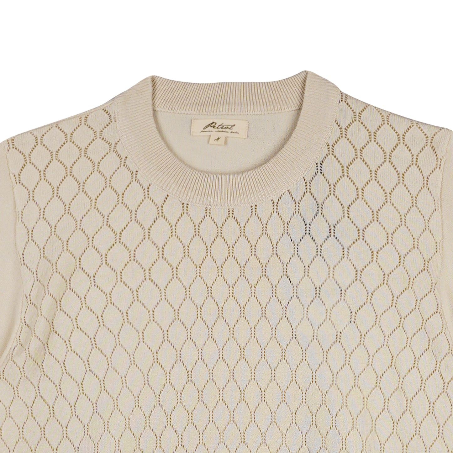 Petrol Ladies Basic Tees Slim Fitting Knitted Fabric 164226 (Beige)