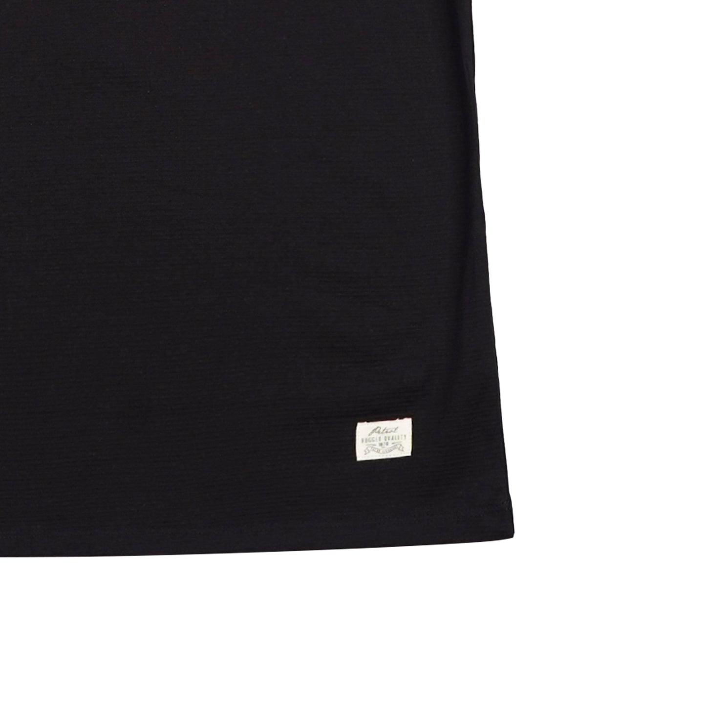 Petrol Ladies Basic Collared Shirt Regular Fitting Missed Lycra Fabric 129140 (Black)