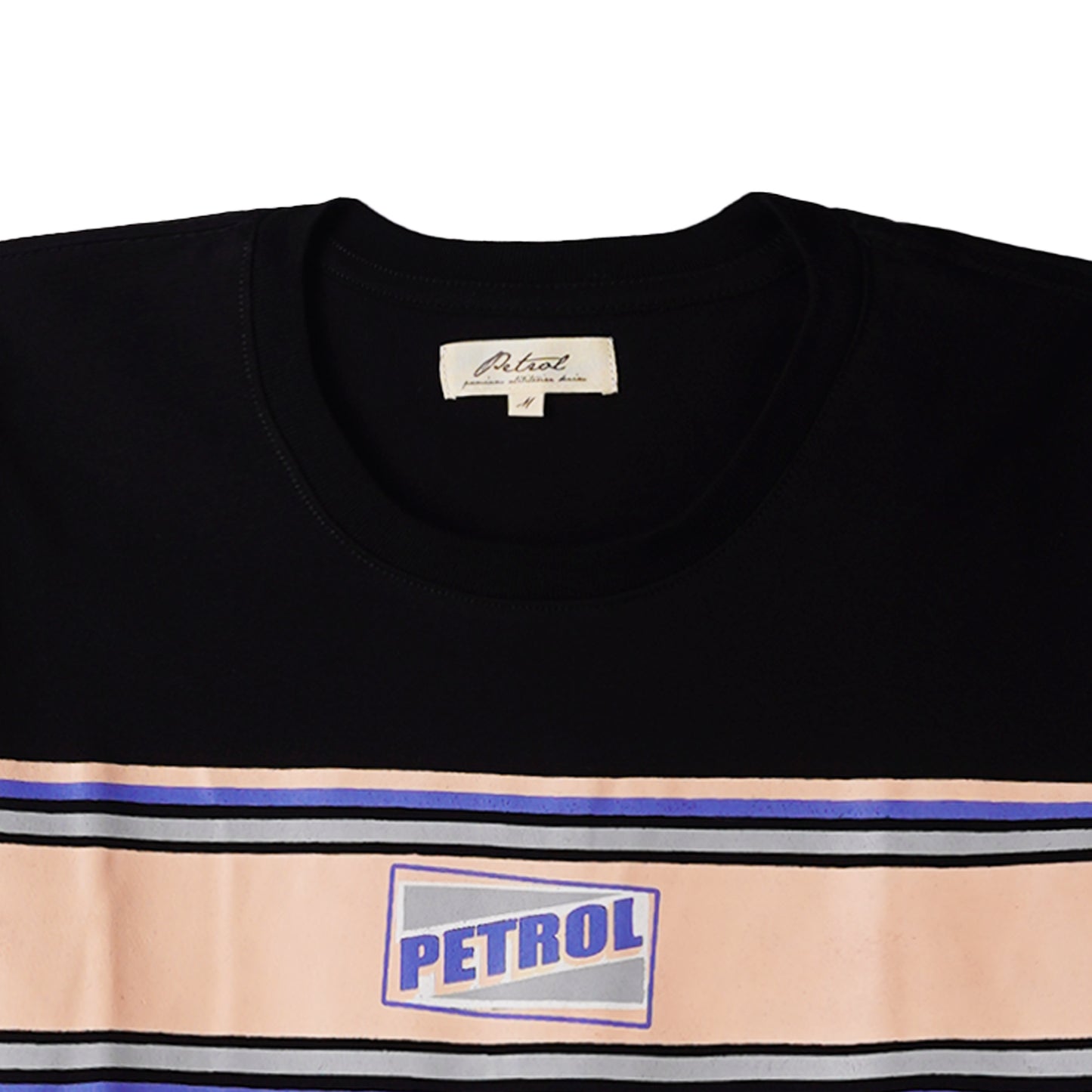 Petrol Ladies Basic Tees Regular Fitting CVC Jersey Fabric 159865-U (Black)