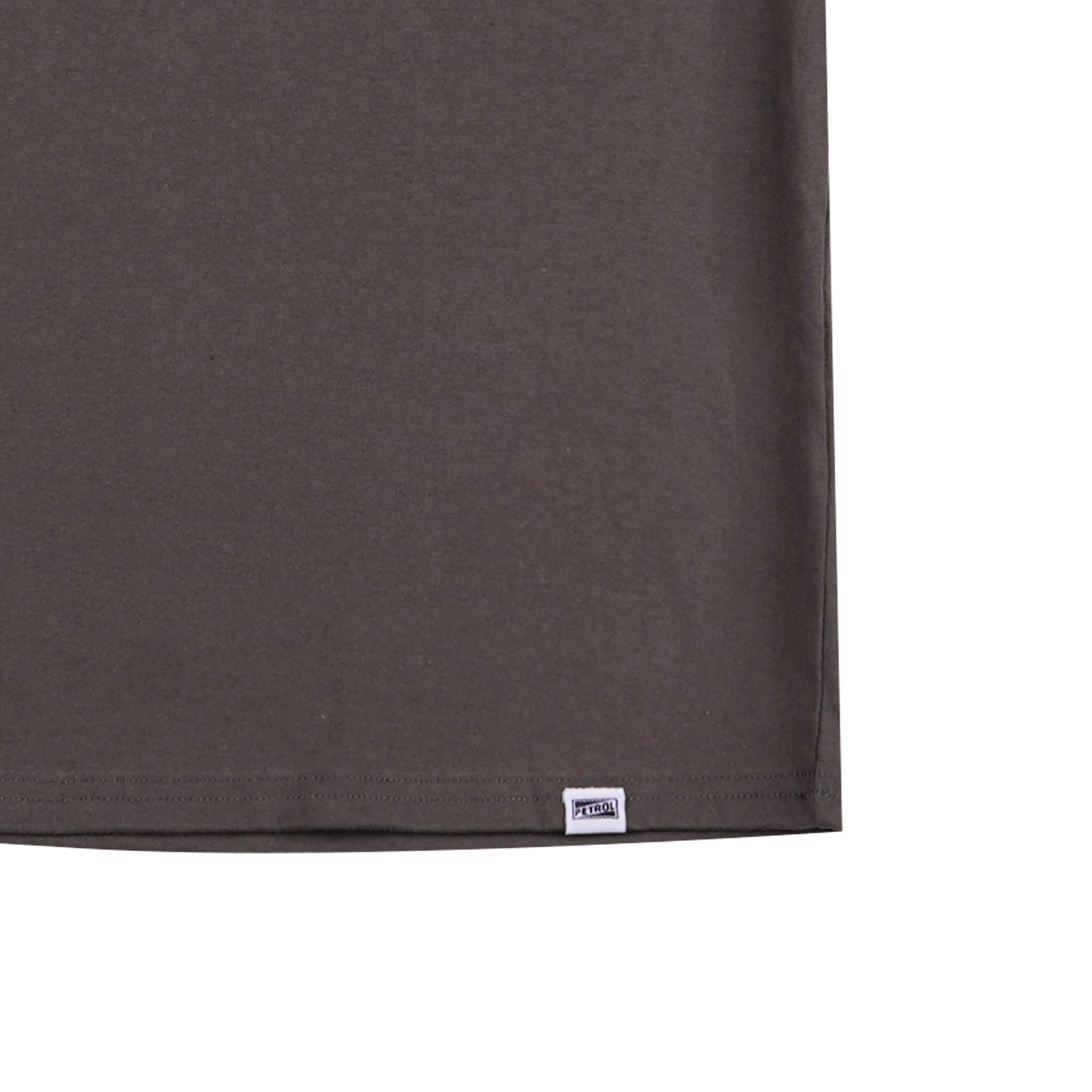 Petrol Children Basic Tees Regular Fitting CVC Jersey Fabric for Kid's 156885-U (Charcoal)