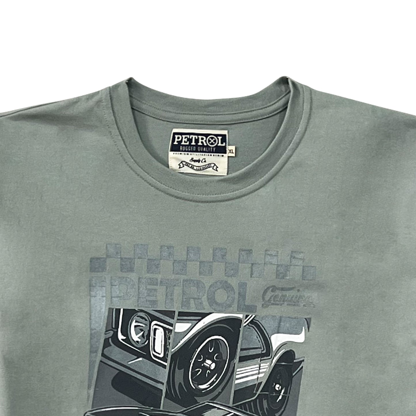 Petrol Men's Basic Tees Slim Fitting 170026-U (Sage)