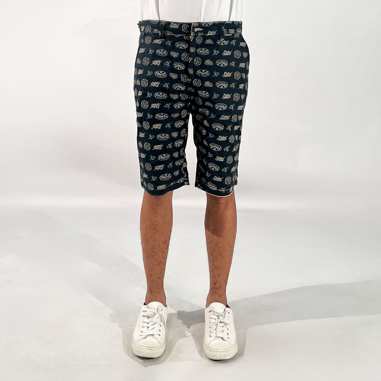 Petrol Men's Basic Non-Denim Reversible Short 165925 (Light Khaki Black)