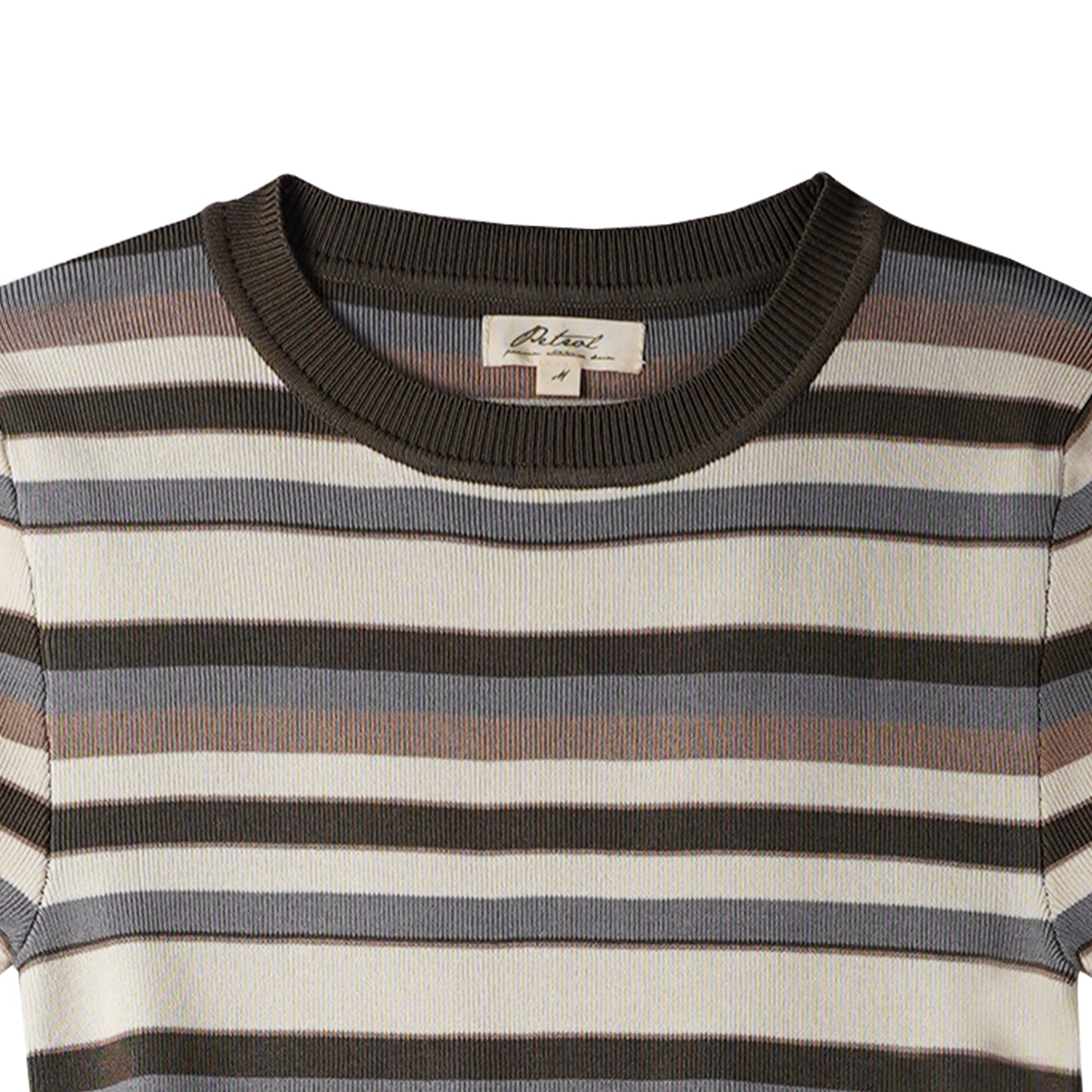 Petrol Ladies Basic Tees Slim Fitting 164207 (Fatigue)