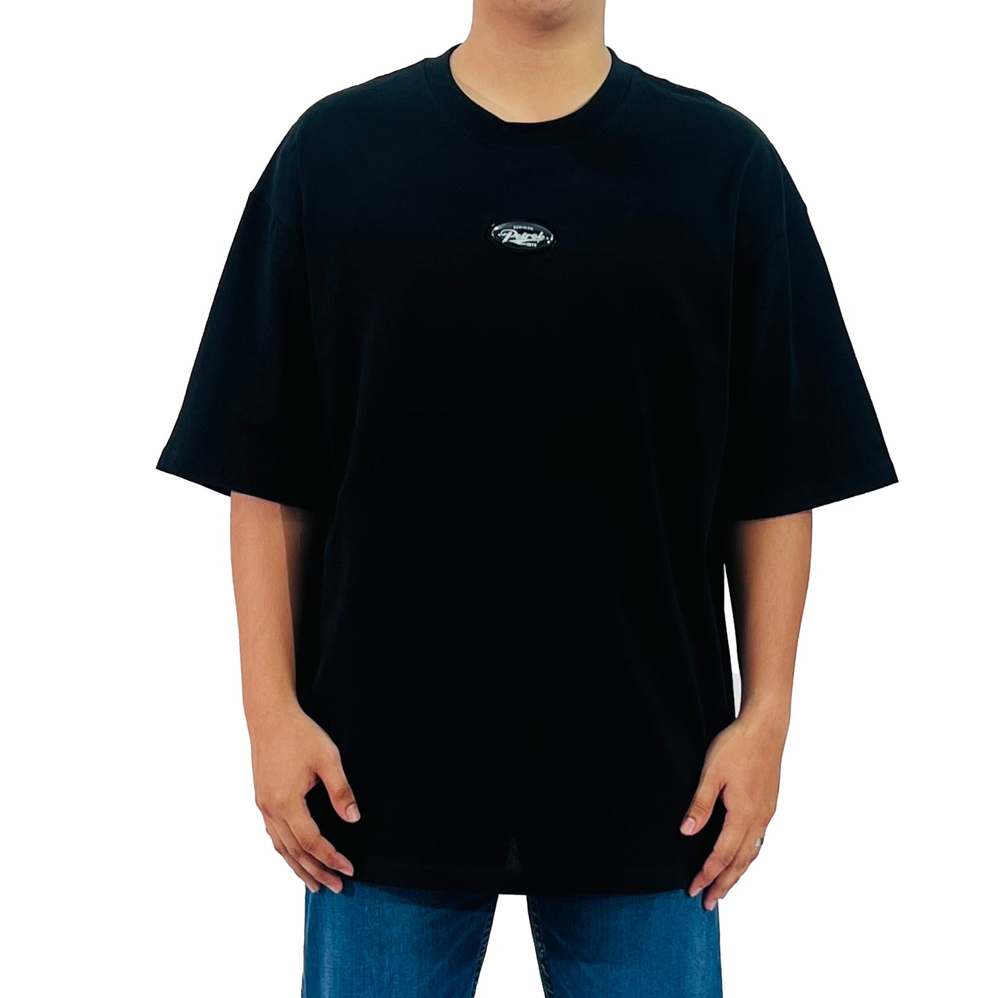 Petrol Men's Basic Tees Oversized Fitting 172489 (Black)