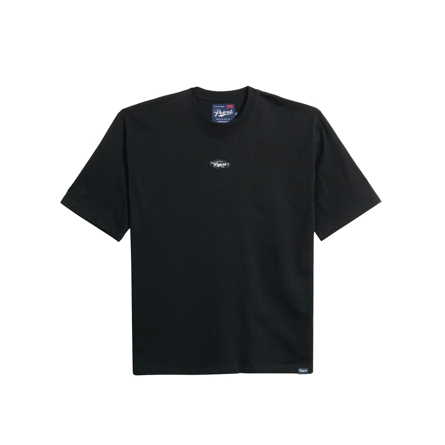 Petrol Men's Basic Tees Oversized Fitting 172489 (Black)