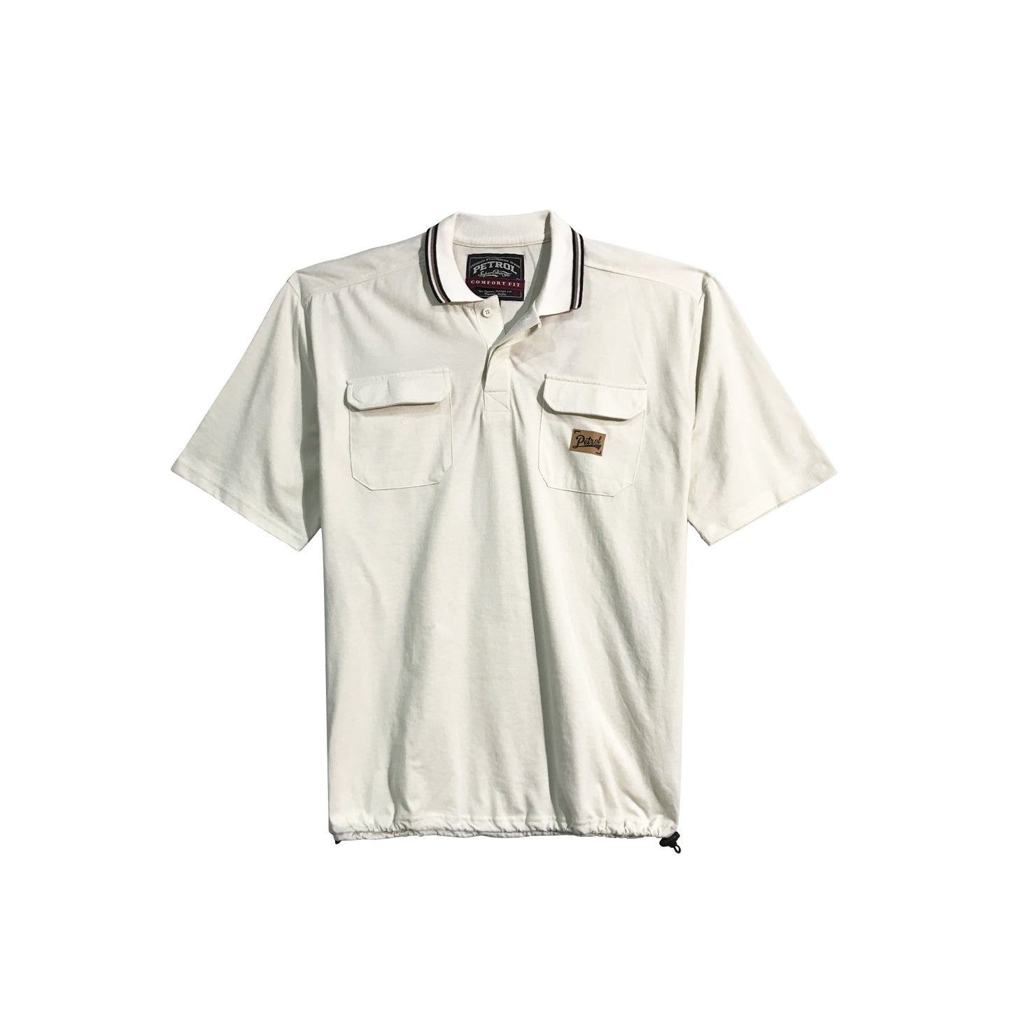 Petrol Men's Basic Collared Shirt Comfort Fitting 168442 (Beige)
