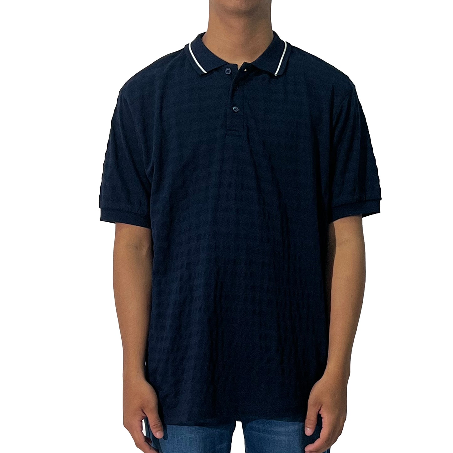 Petrol Men's Basic Collared Shirt Comfort Fitting 178534 (Navy)