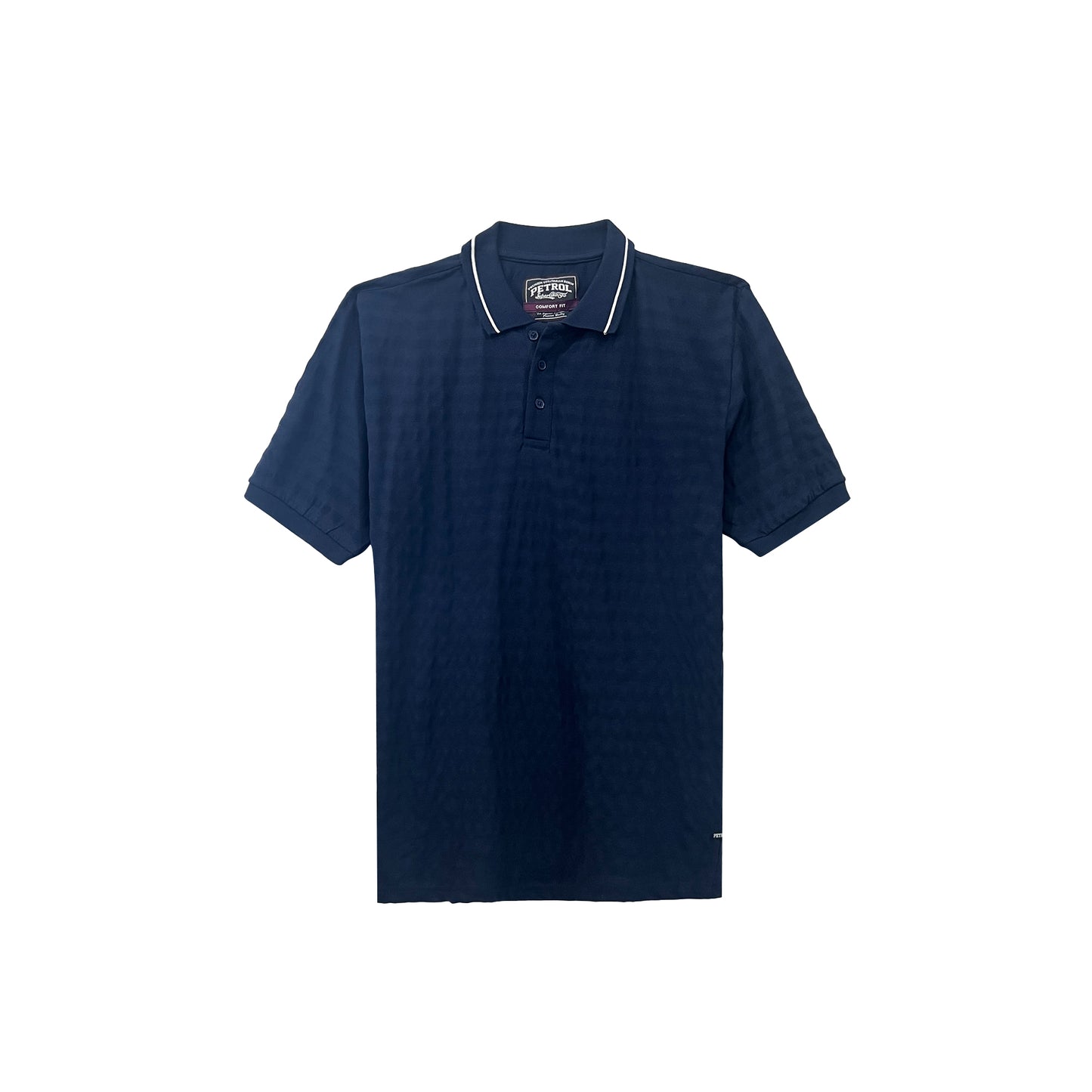 Petrol Men's Basic Collared Shirt Comfort Fitting 178534 (Navy)