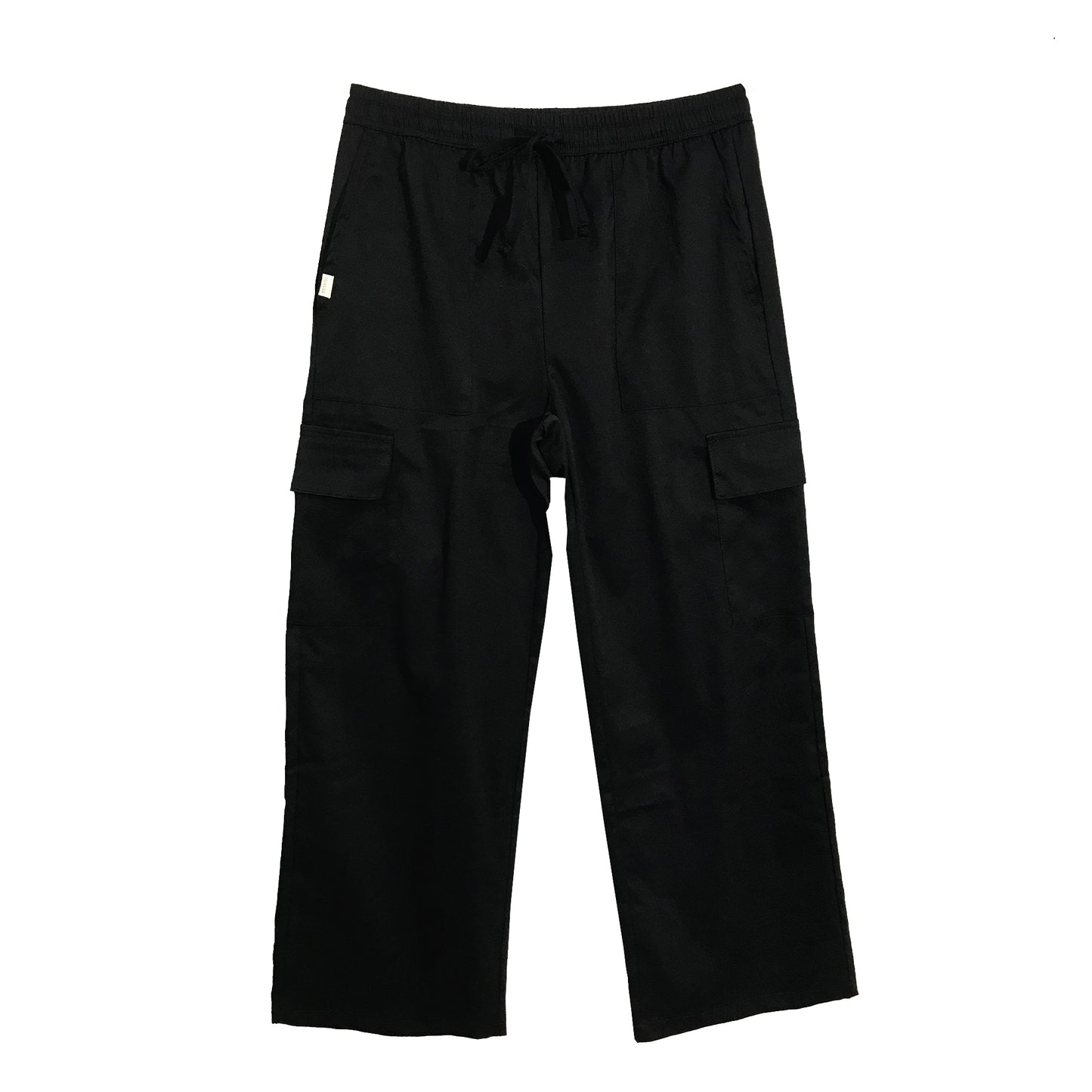 Petrol Ladies Basic Non-Denim Cargo Pants Mid-Rise 180724 (Black)