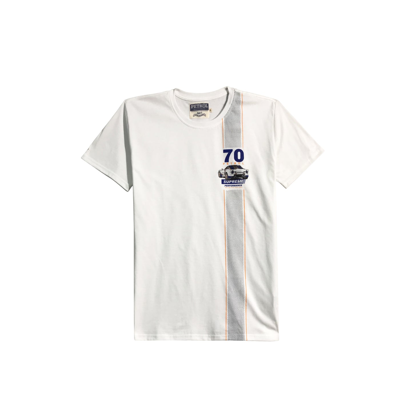 Petrol Men's Basic Tees Slim Fit 165302-U (White)