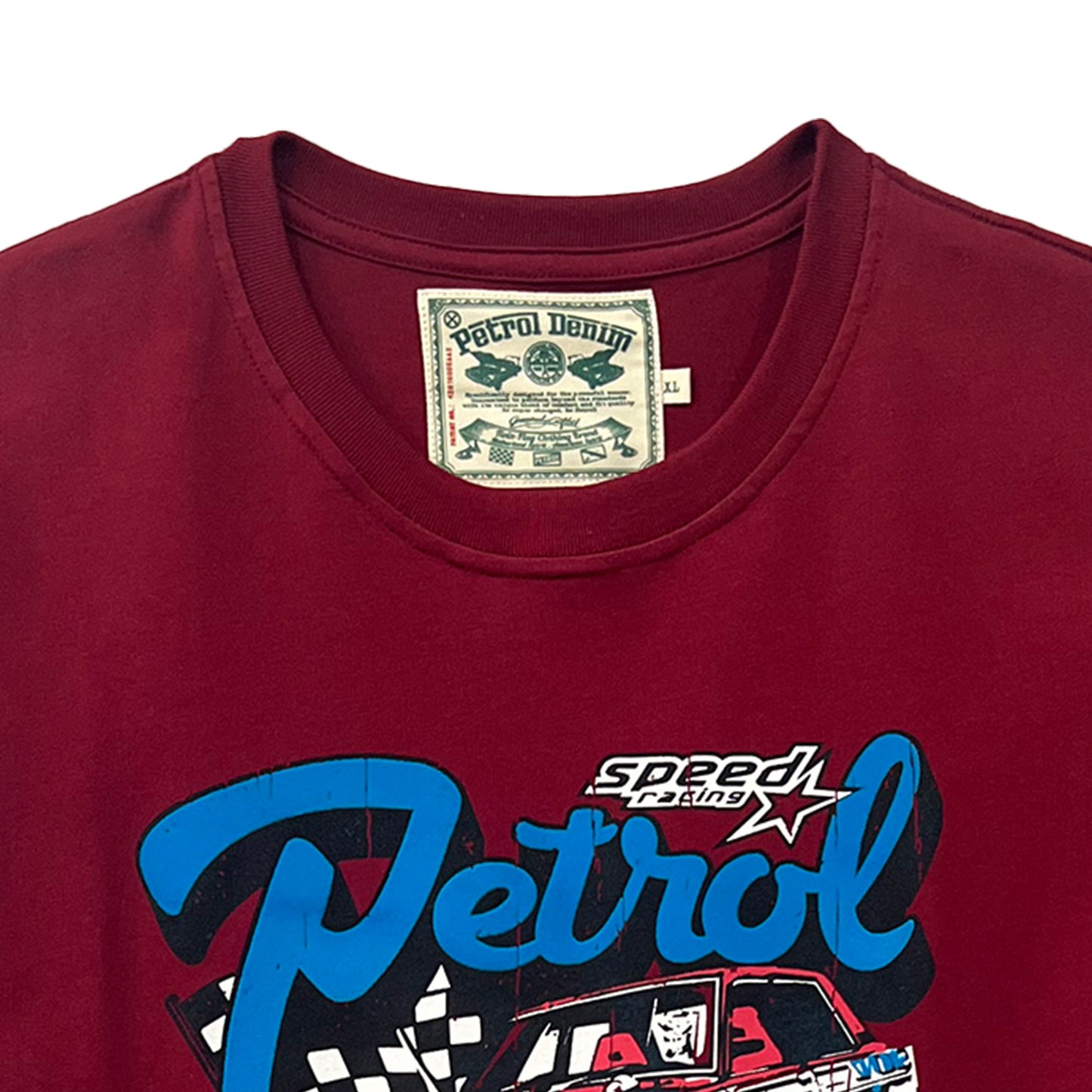 Petrol Men's Basic Tees Slim Fit 173080 (Crimson)