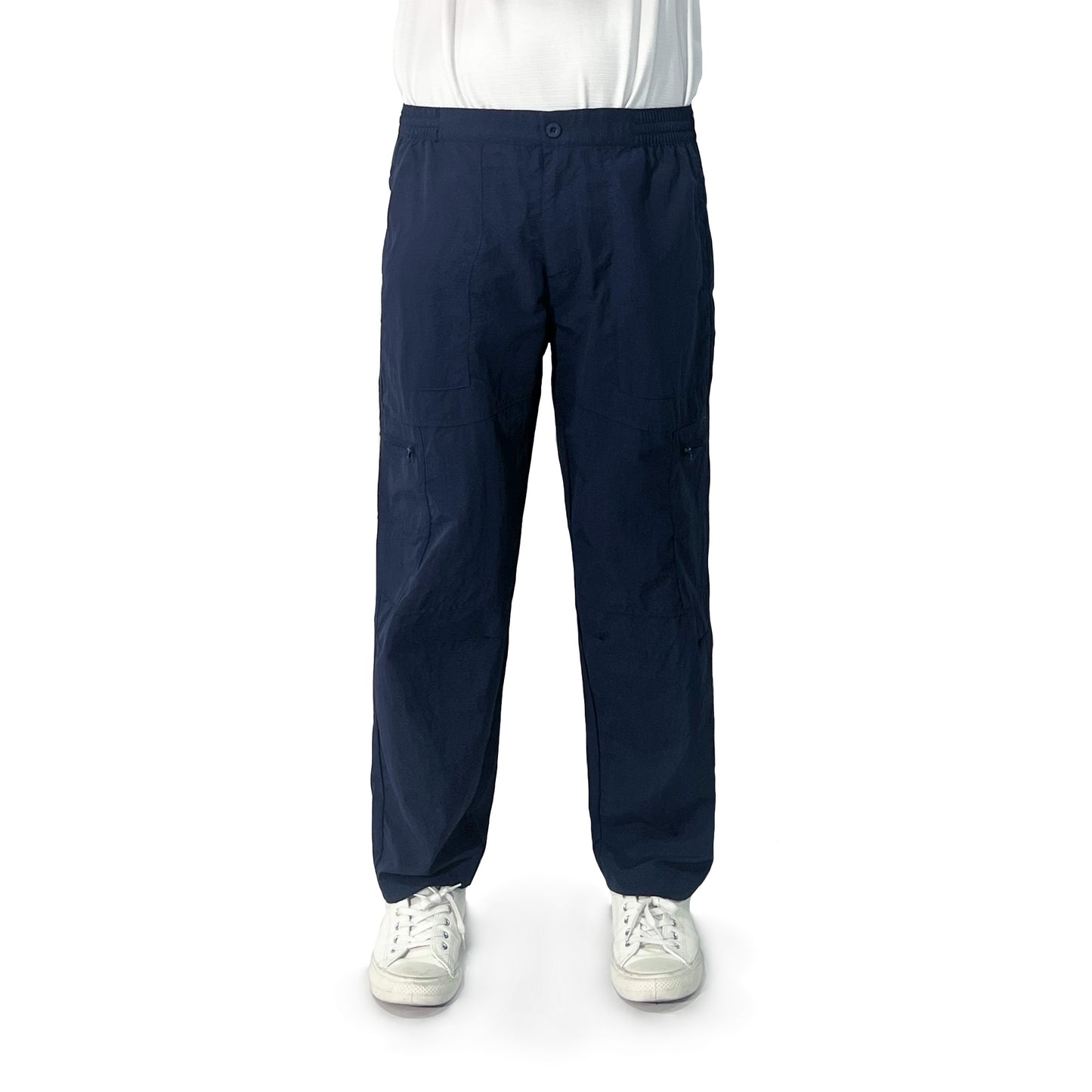 Petrol Men's Basic Non-Denim Cargo Pants Mid-Rise Fitting 174179-U (Navy)