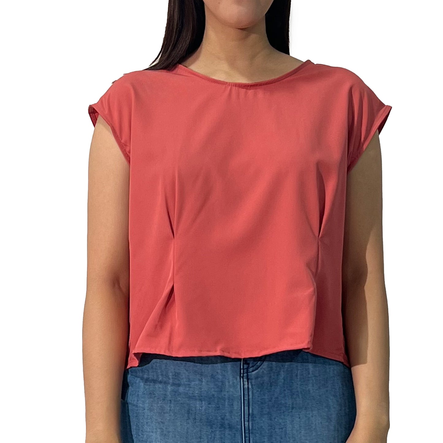 Petrol Ladies Basic Woven Shirt Boxy Fitting 159192 (Pink)