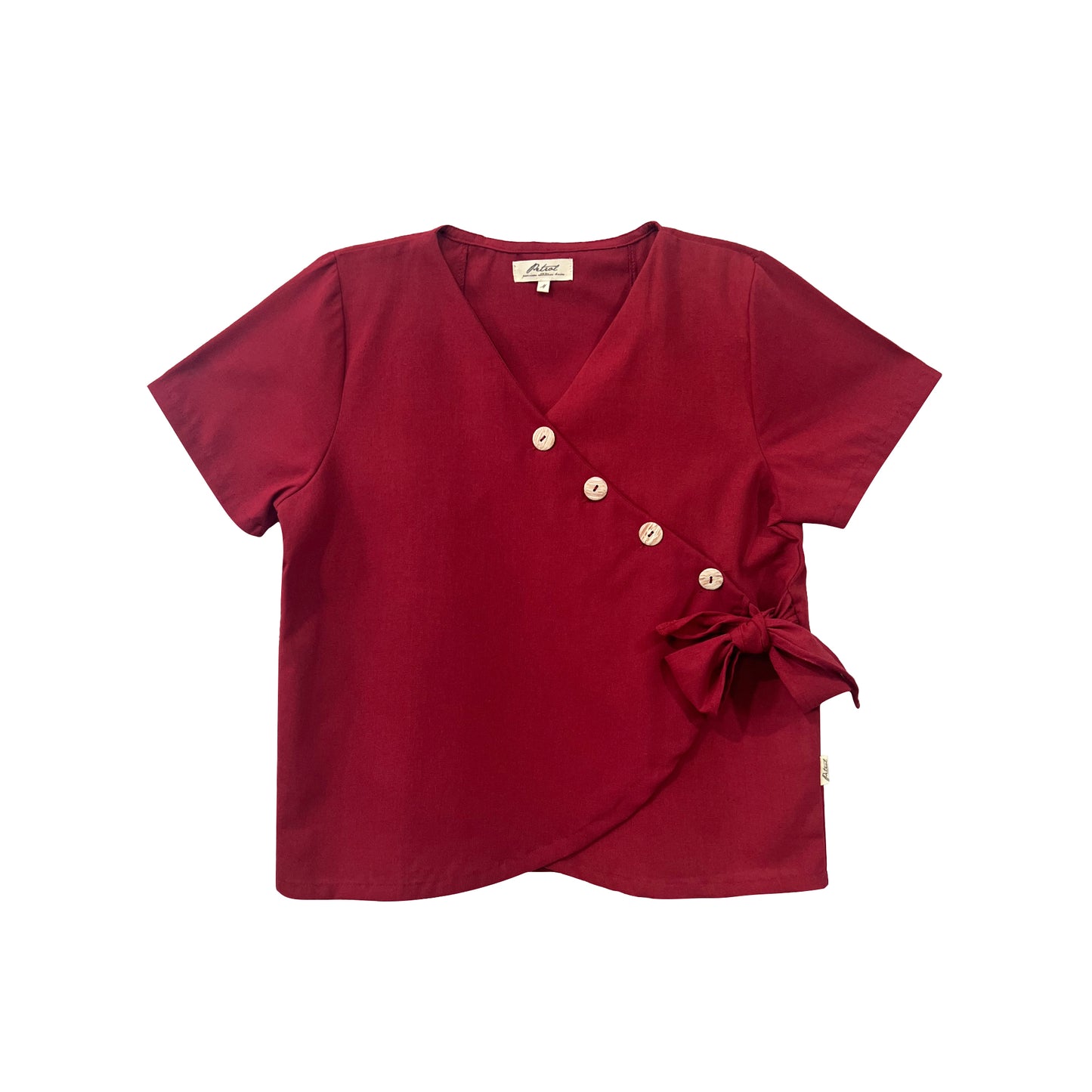 Petrol Ladies Basic Woven Shirt Regular Fitting 157799 (Scarlet)