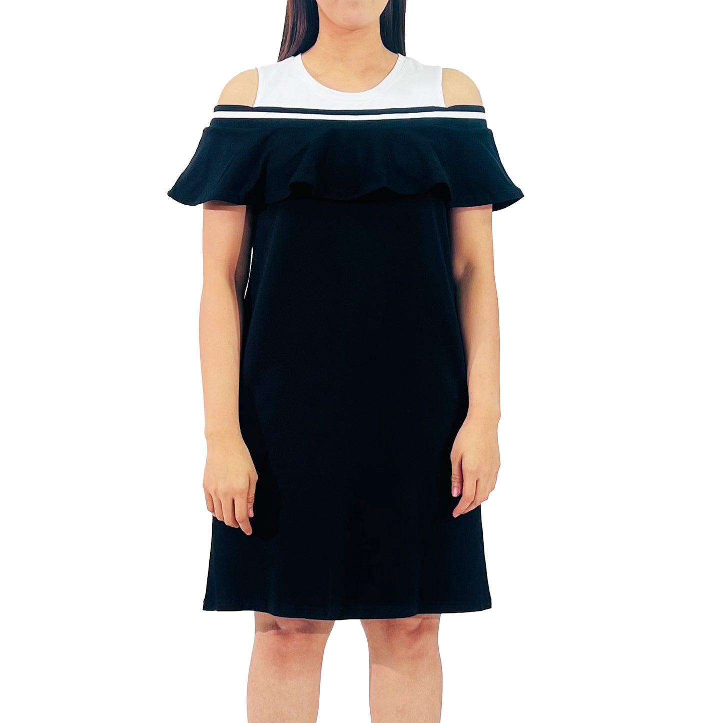 Petrol Ladies Basic Dress Regular Fitting 167981 (Black)