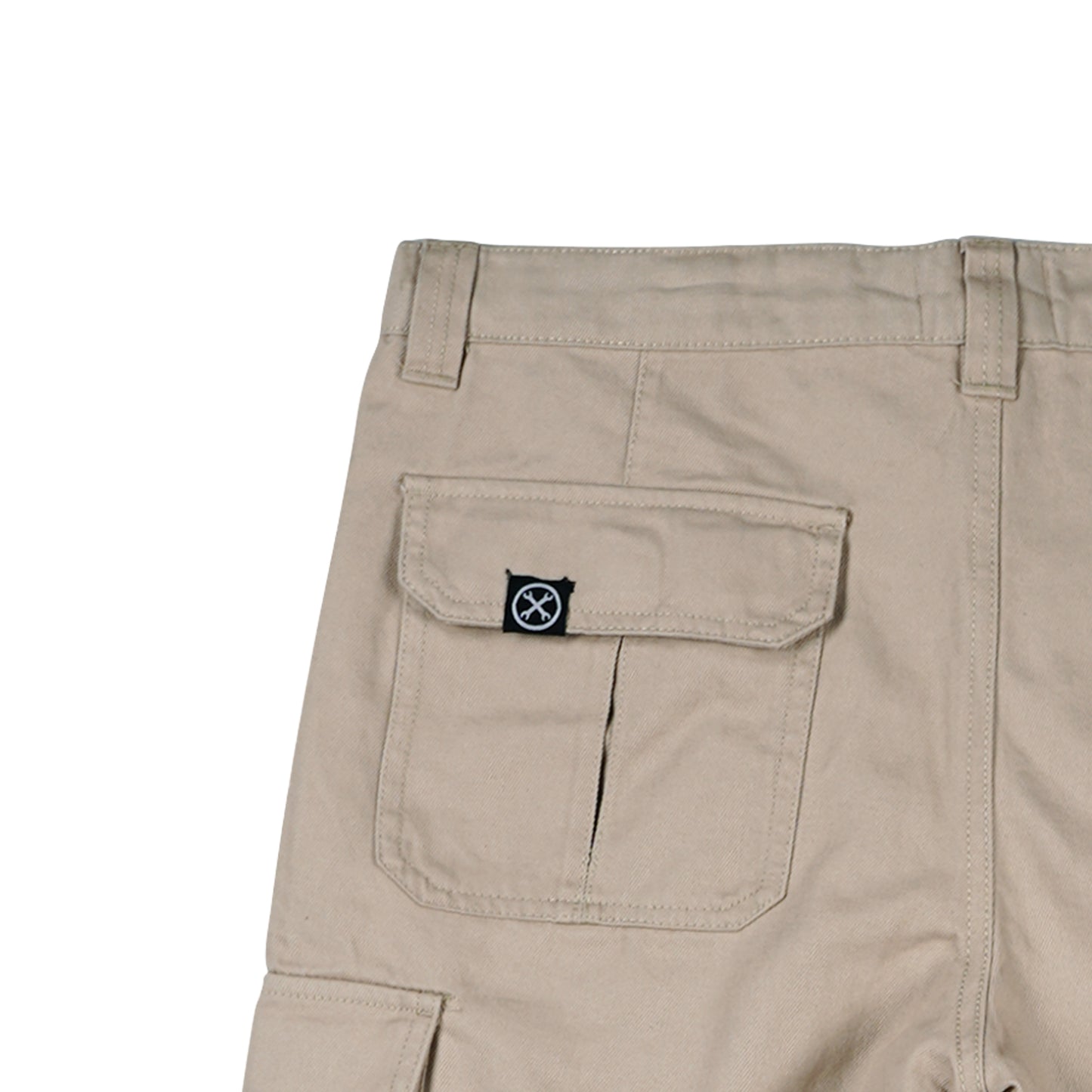 Petrol Men's Basic Non-Denim Cargo Short Mid-Rise Fitting 178464 (Sand)
