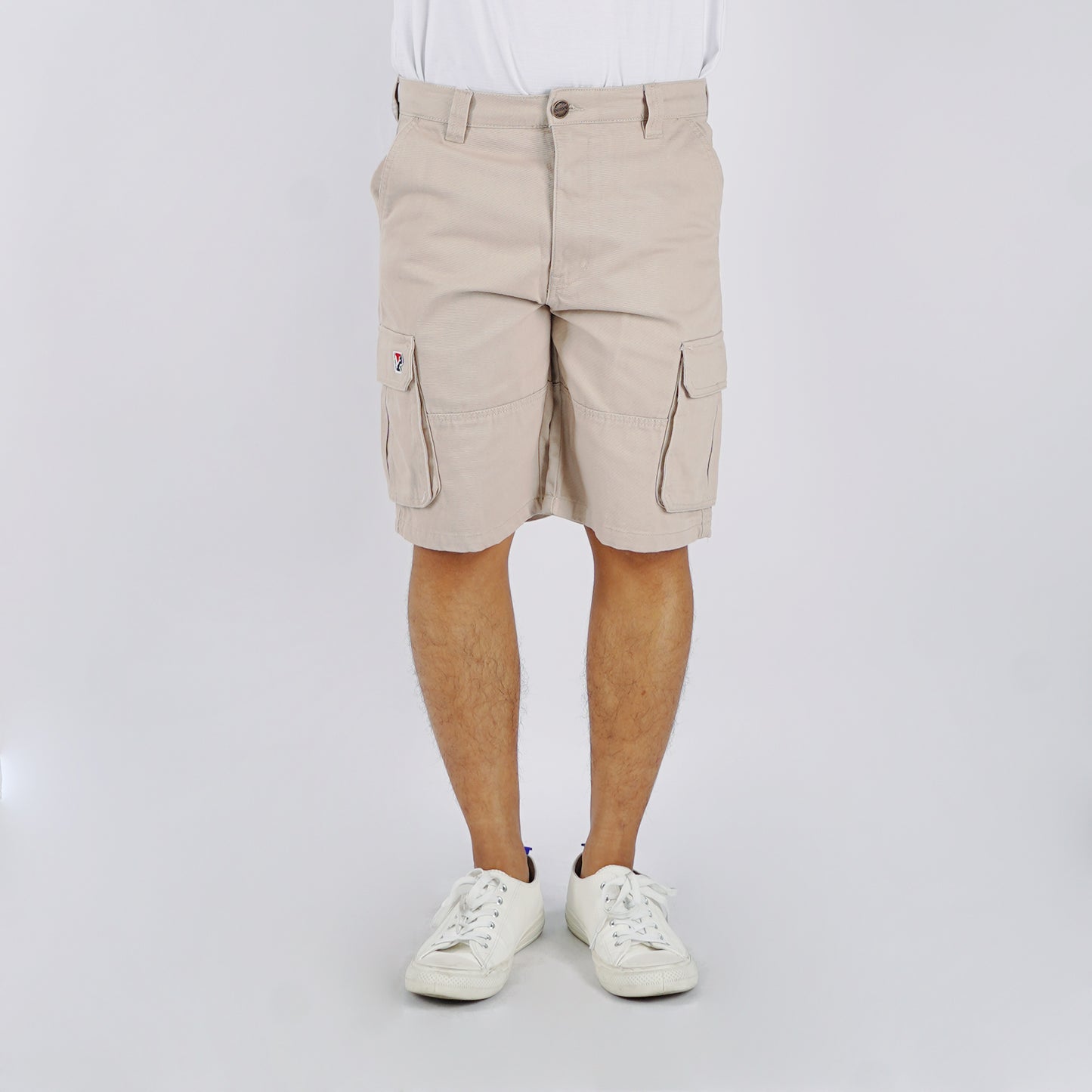 Petrol Men's Basic Non-Denim Cargo Short Mid-Rise Fitting 178464 (Sand)