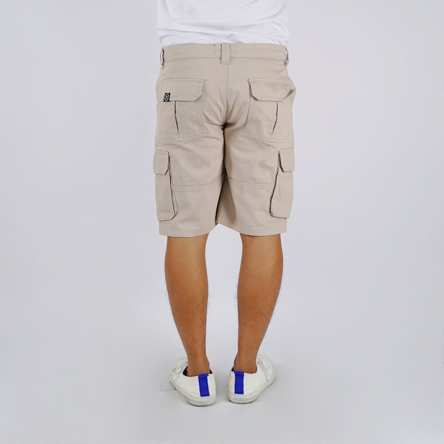 Petrol Men's Basic Non-Denim Cargo Short Mid-Rise Fitting 178464 (Sand)