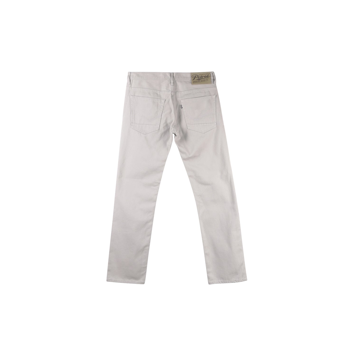 Petrol Men's Basic Denim Pants Skinny Fitting Mid-Rise 173325 (Light Gray)