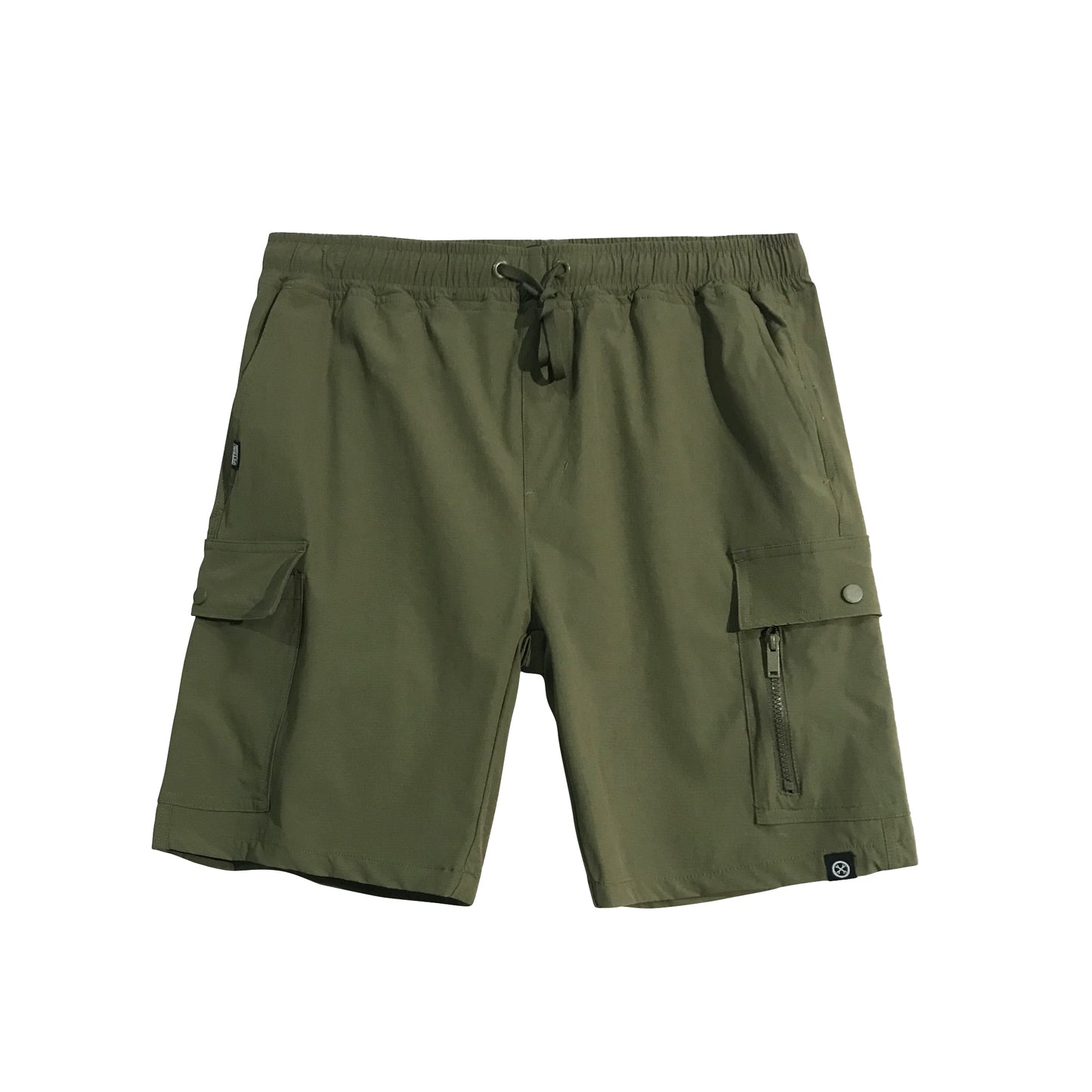 Petrol Men's Basic Non-Denim Cargo Short Mid-Rise Fitting 179835 (Fatigue)