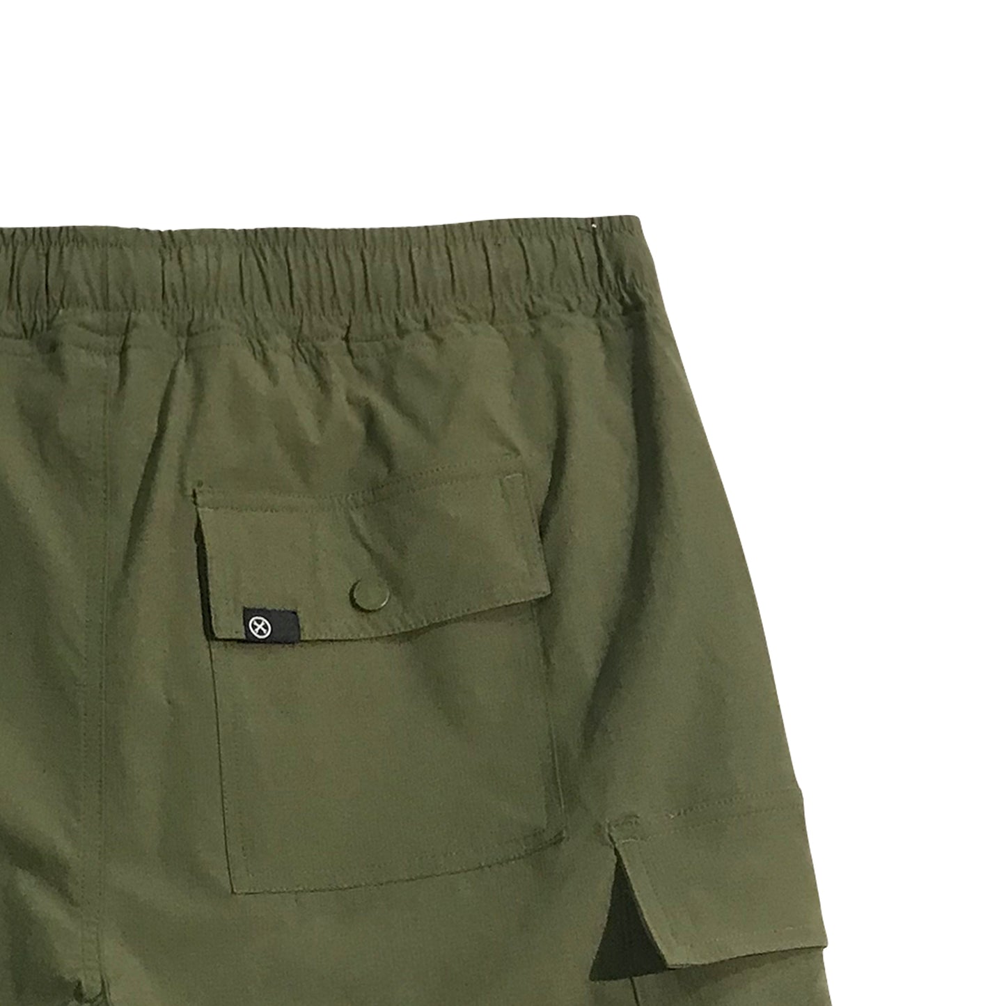 Petrol Men's Basic Non-Denim Cargo Short Mid-Rise Fitting 179835 (Fatigue)