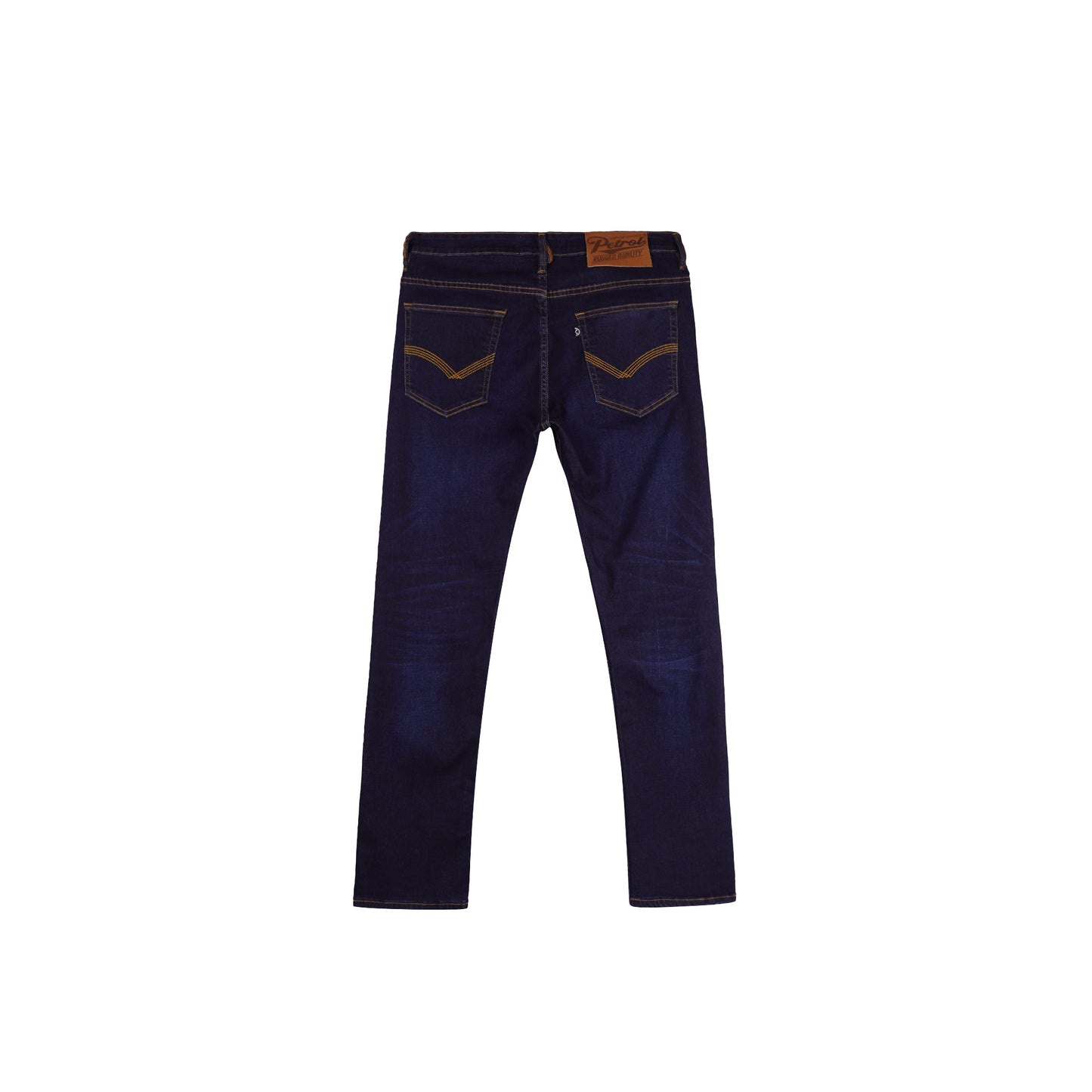 Petrol Men's Basic Denim Pants Skin Tight Fitting Mid-Rise 176988-U (Dark Shade)