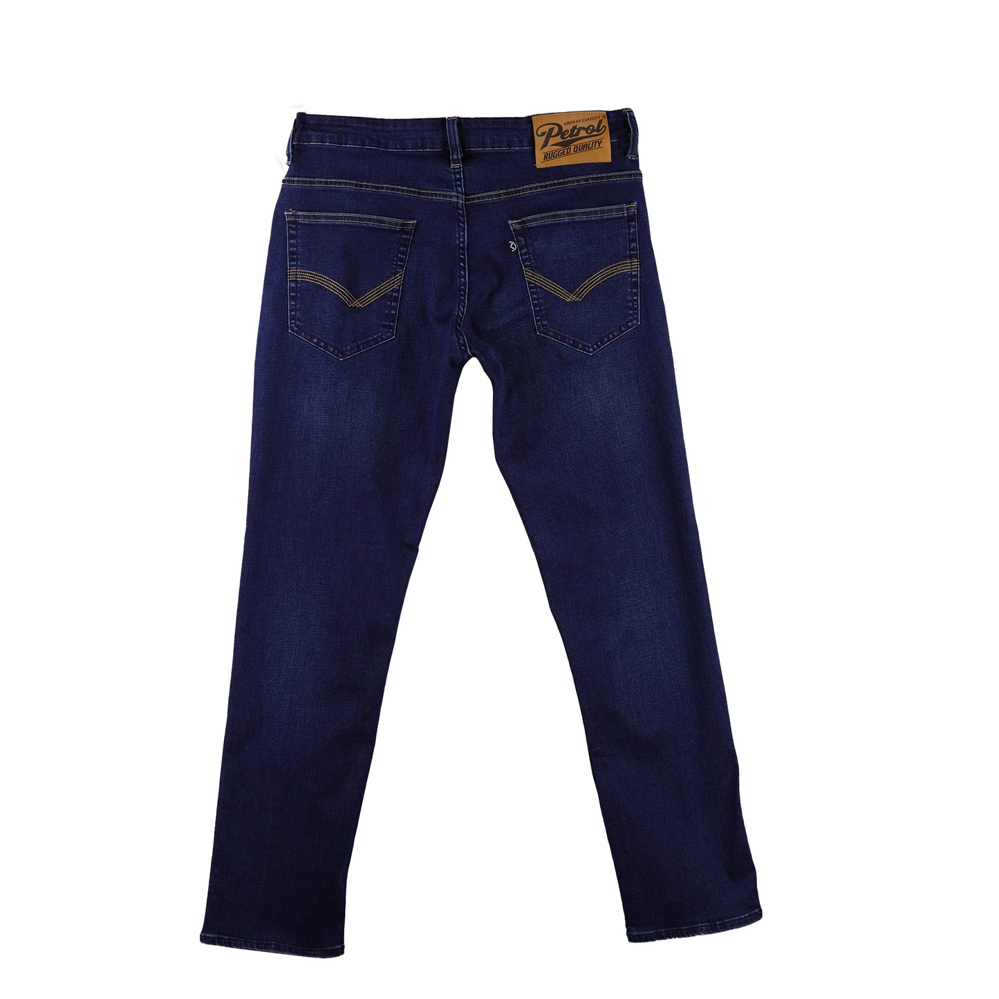 Petrol Men's Basic Denim Pants Skinny Fitting Mid-Rise 178084-U (Dark Shade)