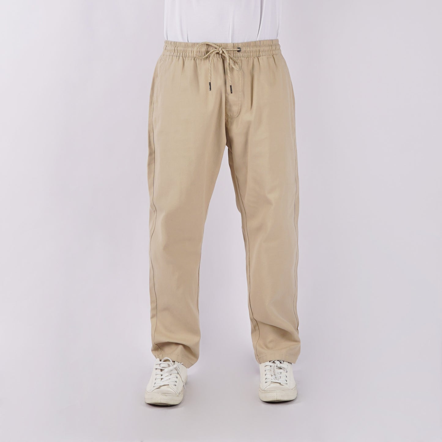 Petrol Men's Basic Non-Denim Trouser Pants Mid-Rise 176055 (Beige)