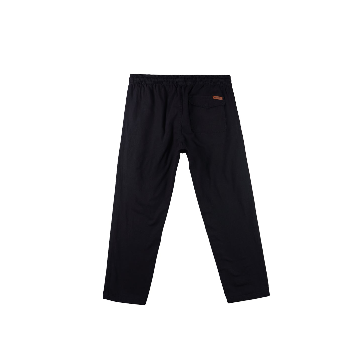Petrol Men's Basic Non-Denim Trouser Pants Mid-Rise 176055 (Black)