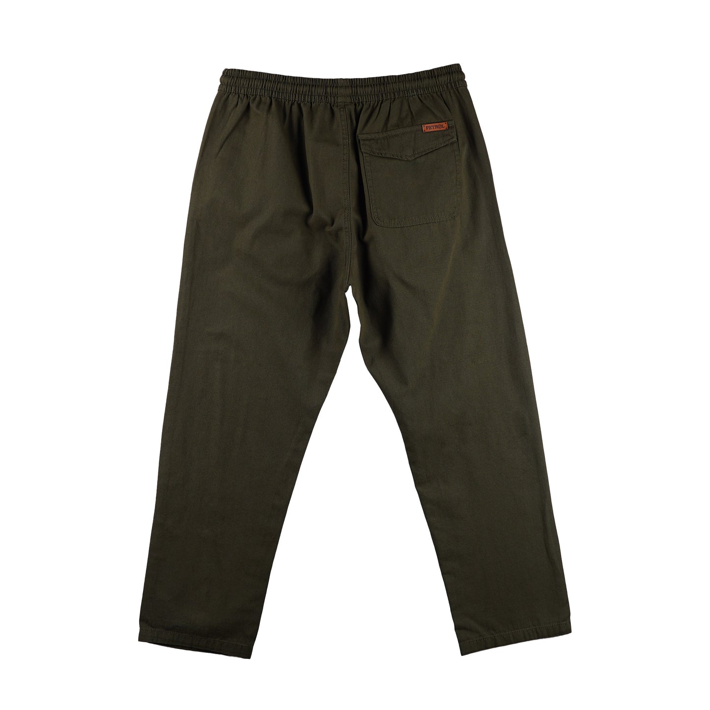 Petrol Men's Basic Non-Denim Trouser Pants Mid-Rise 176055 (Fatigue)