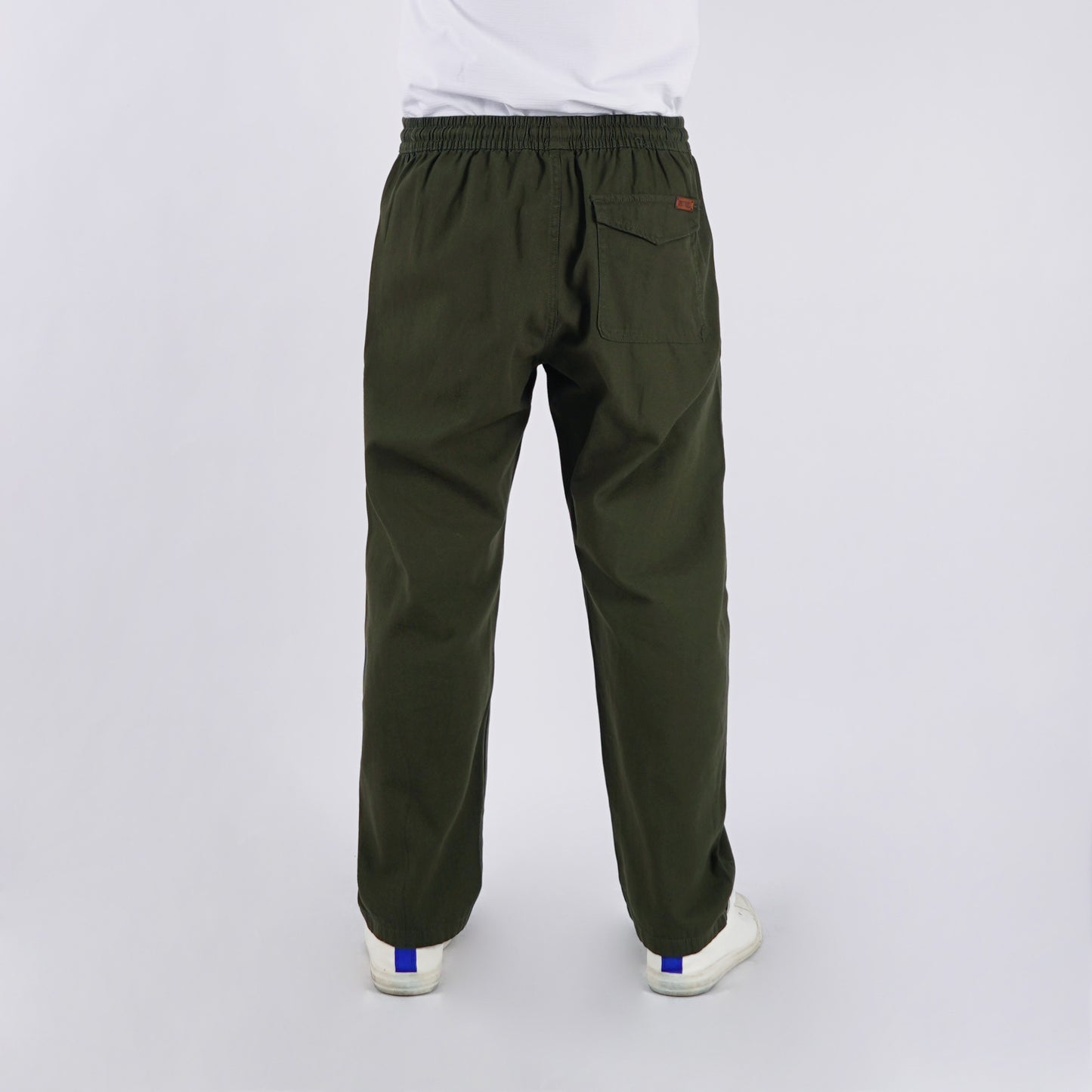 Petrol Men's Basic Non-Denim Trouser Pants Mid-Rise 176055 (Fatigue)
