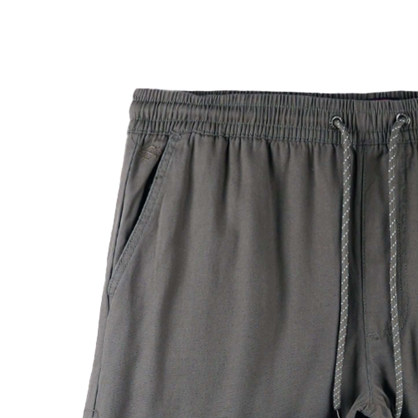 Petrol Men's Basic Non-Denim Trouser Pants Mid-Rise 176055 (Gray)