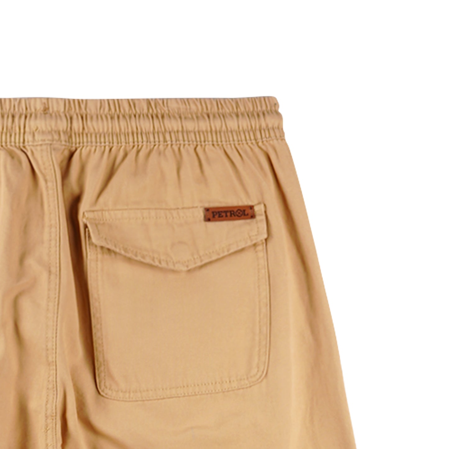 Petrol Men's Basic Non-Denim Trouser Pants Mid-Rise 176055 (Sand)