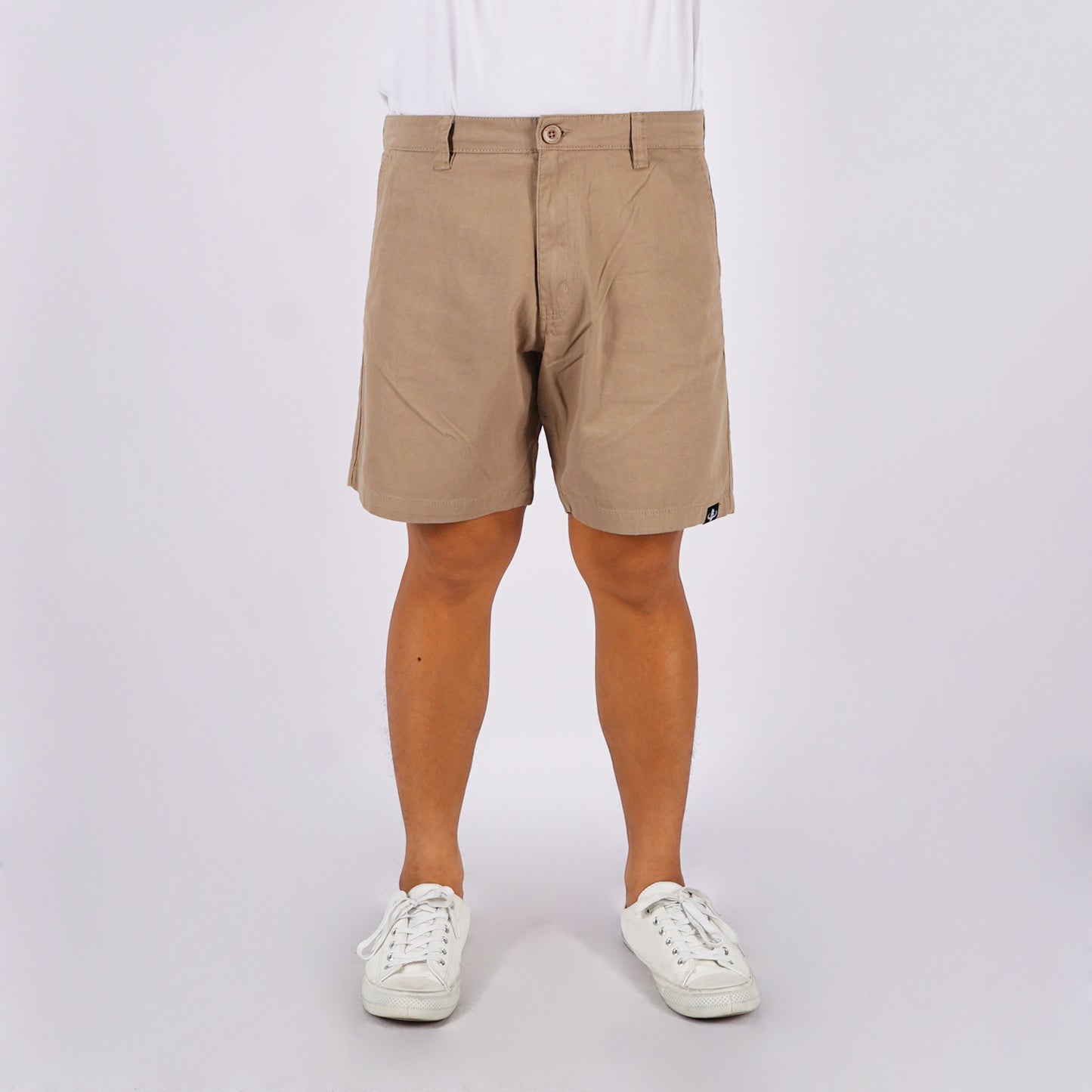 Petrol Men's Basic Non-Denim Tapered Short Mid-Rise 176729 (Sand)