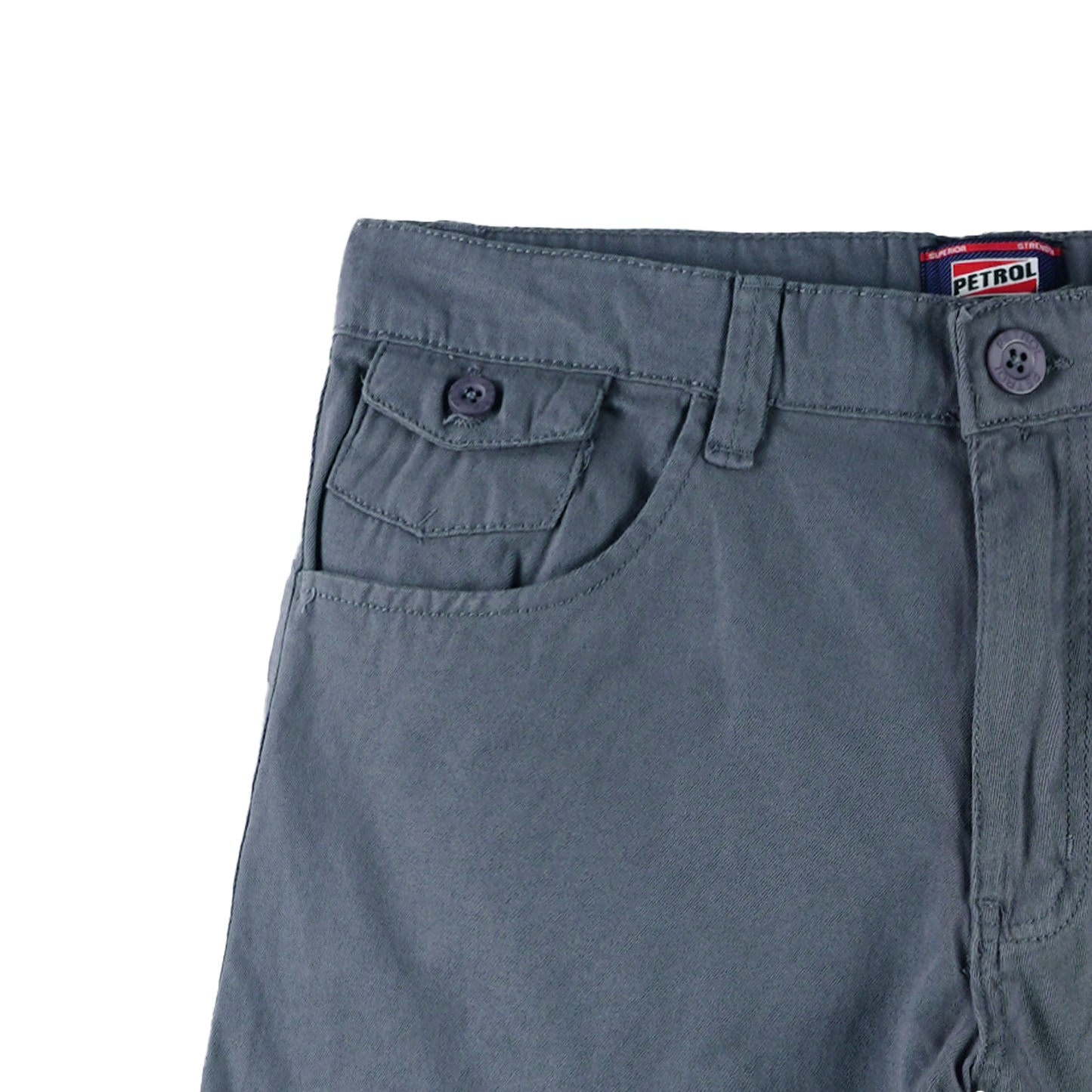 Petrol Men's Basic Non-Denim Tapered Short Mid-Rise 176705 (Gray)