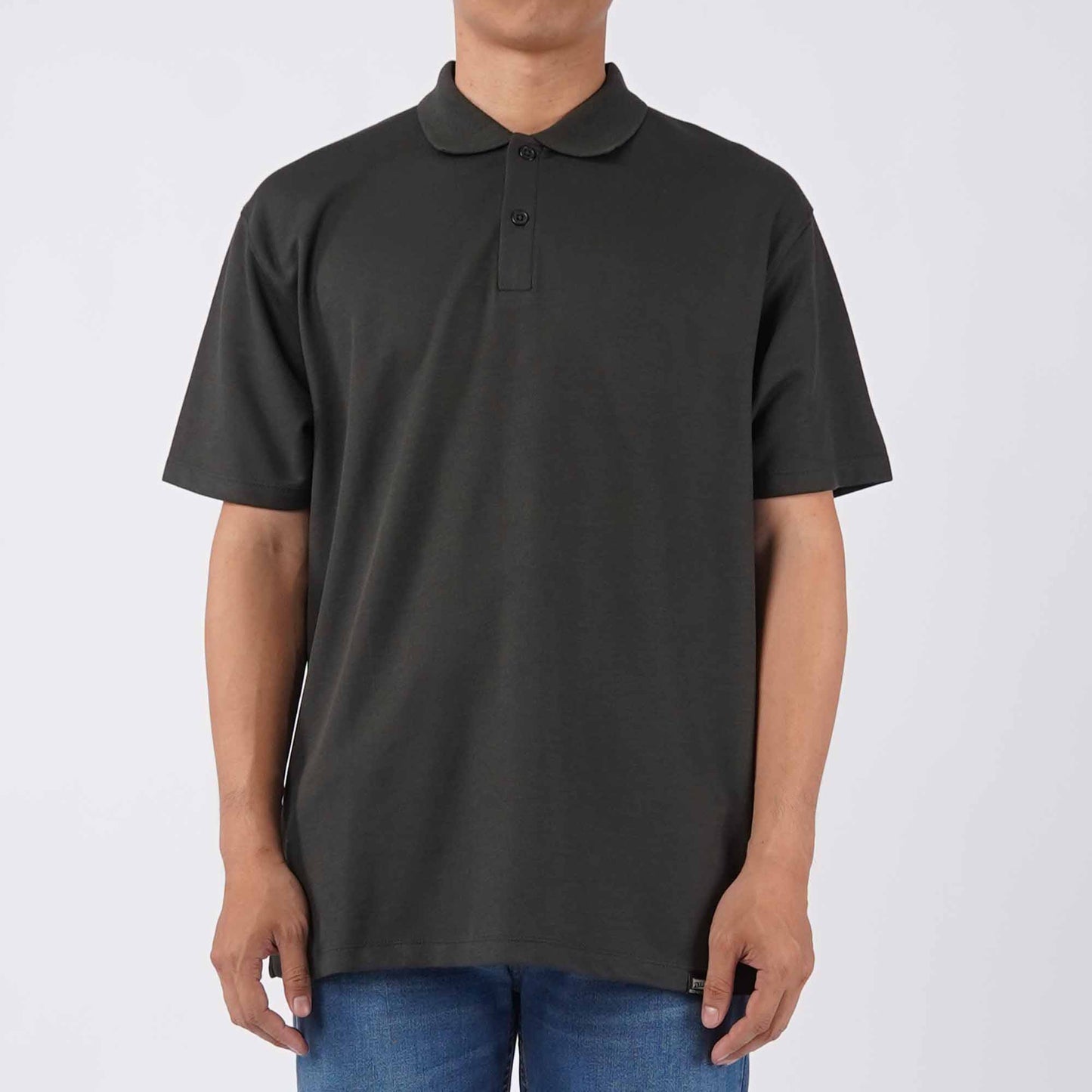 Petrol Men's Basic Collared Shirt Comfort Fitting 182506 (Dark Green)