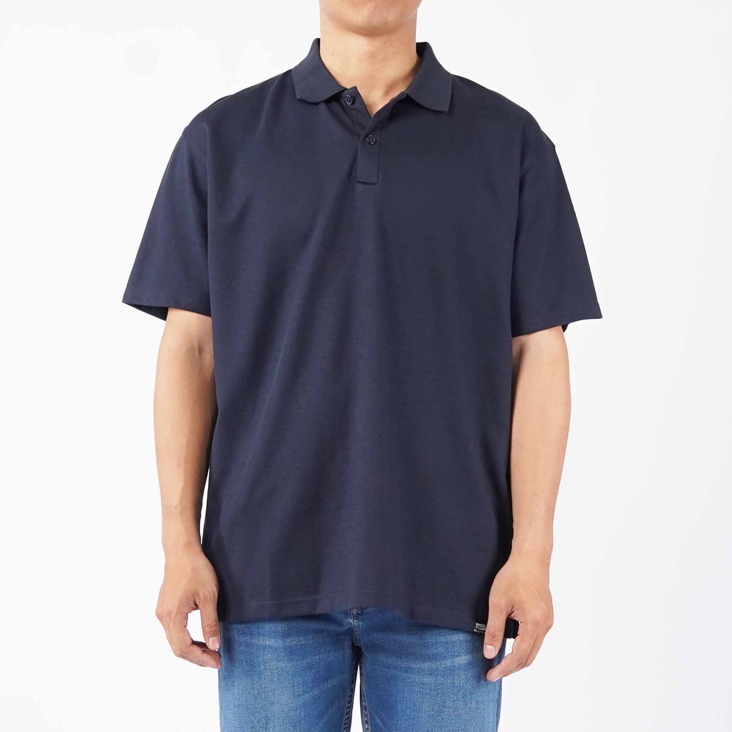 Petrol Men's Basic Collared Shirt Comfort Fitting 182522 (Navy)