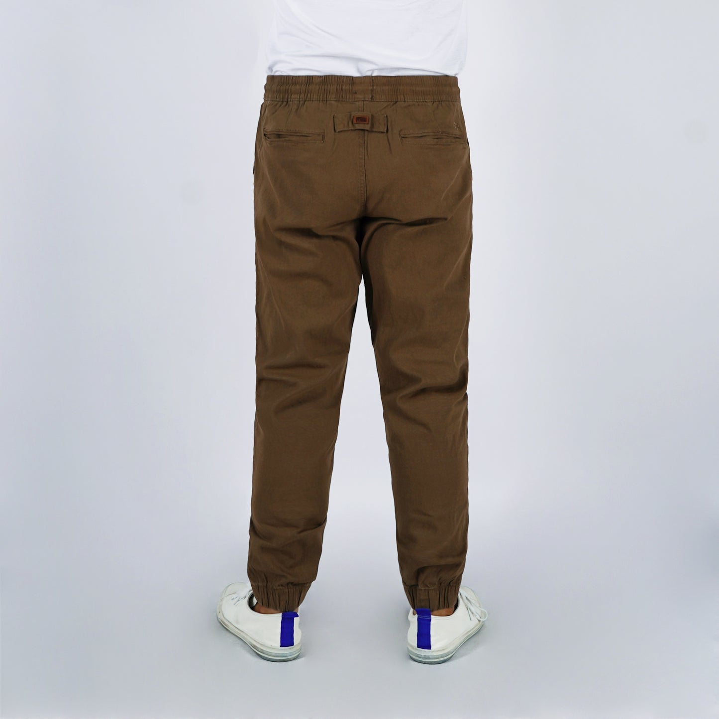 Petrol Men's Basic Non-Denim Jogger Pants Mid-Rise 176579 (Brown)