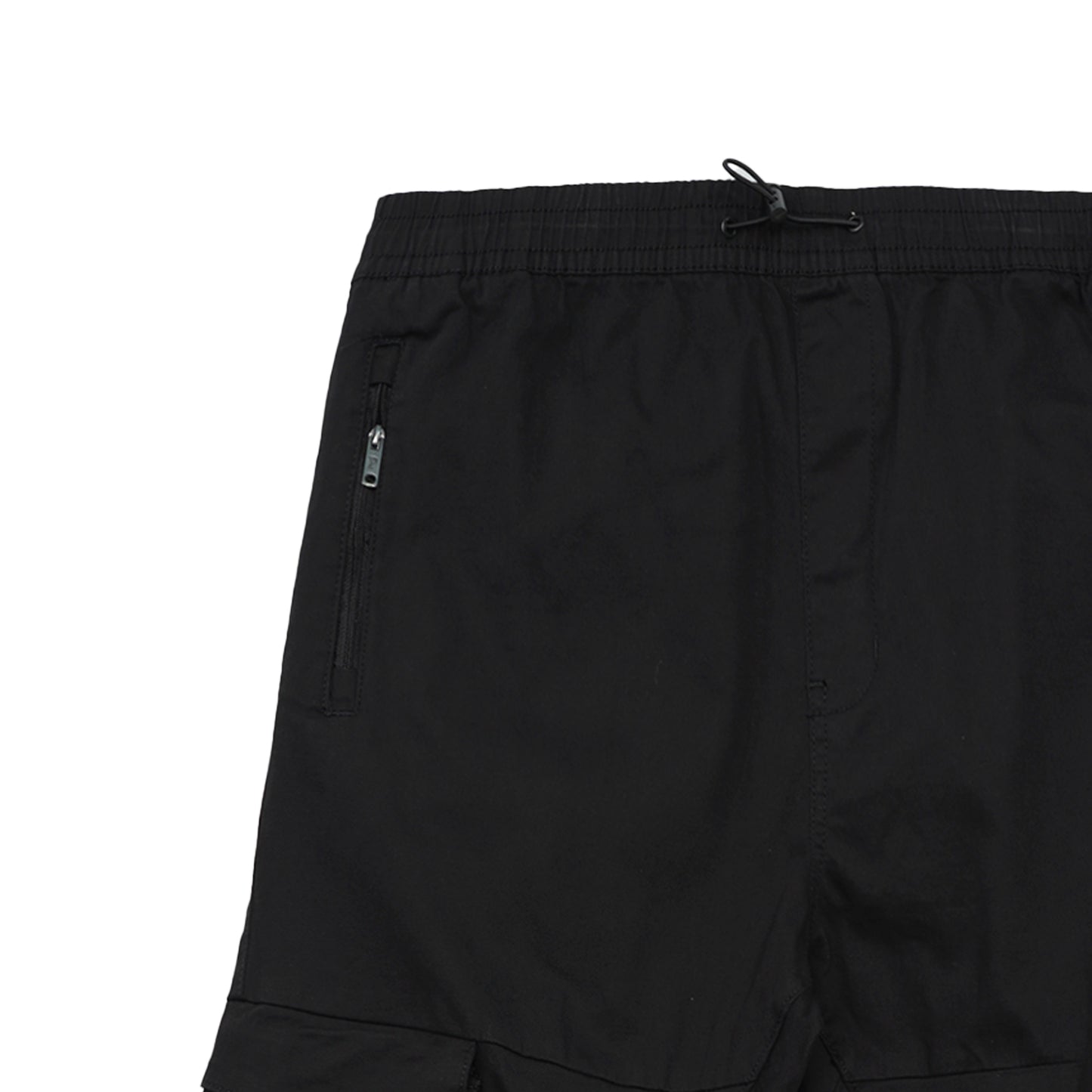 Petrol Men's Basic Non-Denim Cargo Pants Mid-Rise 177193 (Black)