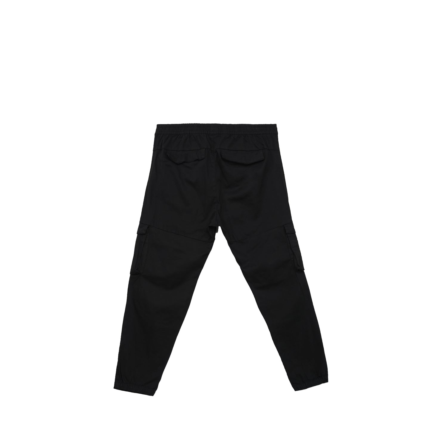 Petrol Men's Basic Non-Denim Cargo Pants Mid-Rise 177193 (Black)